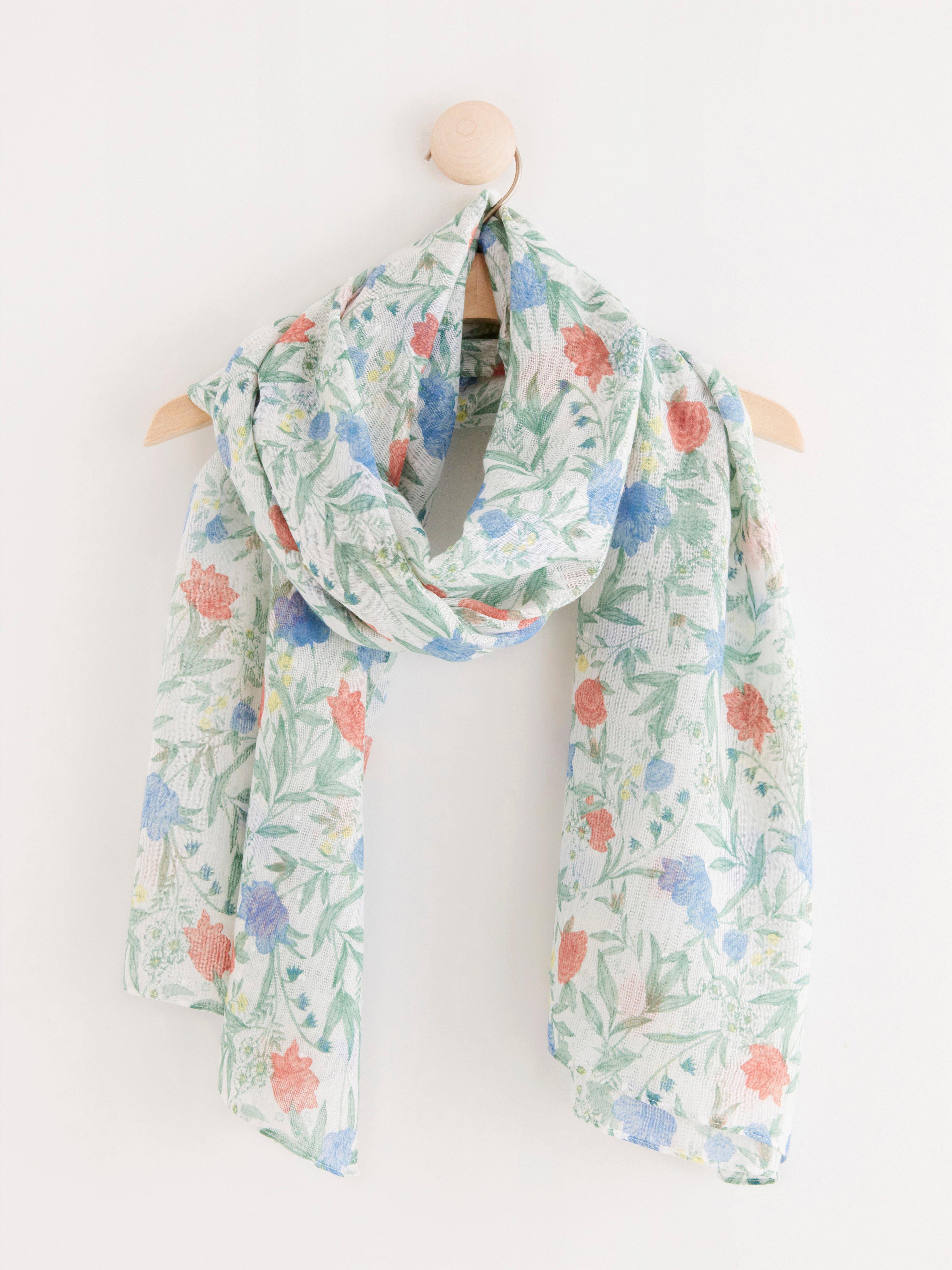 Scarf - Womens Wear - White