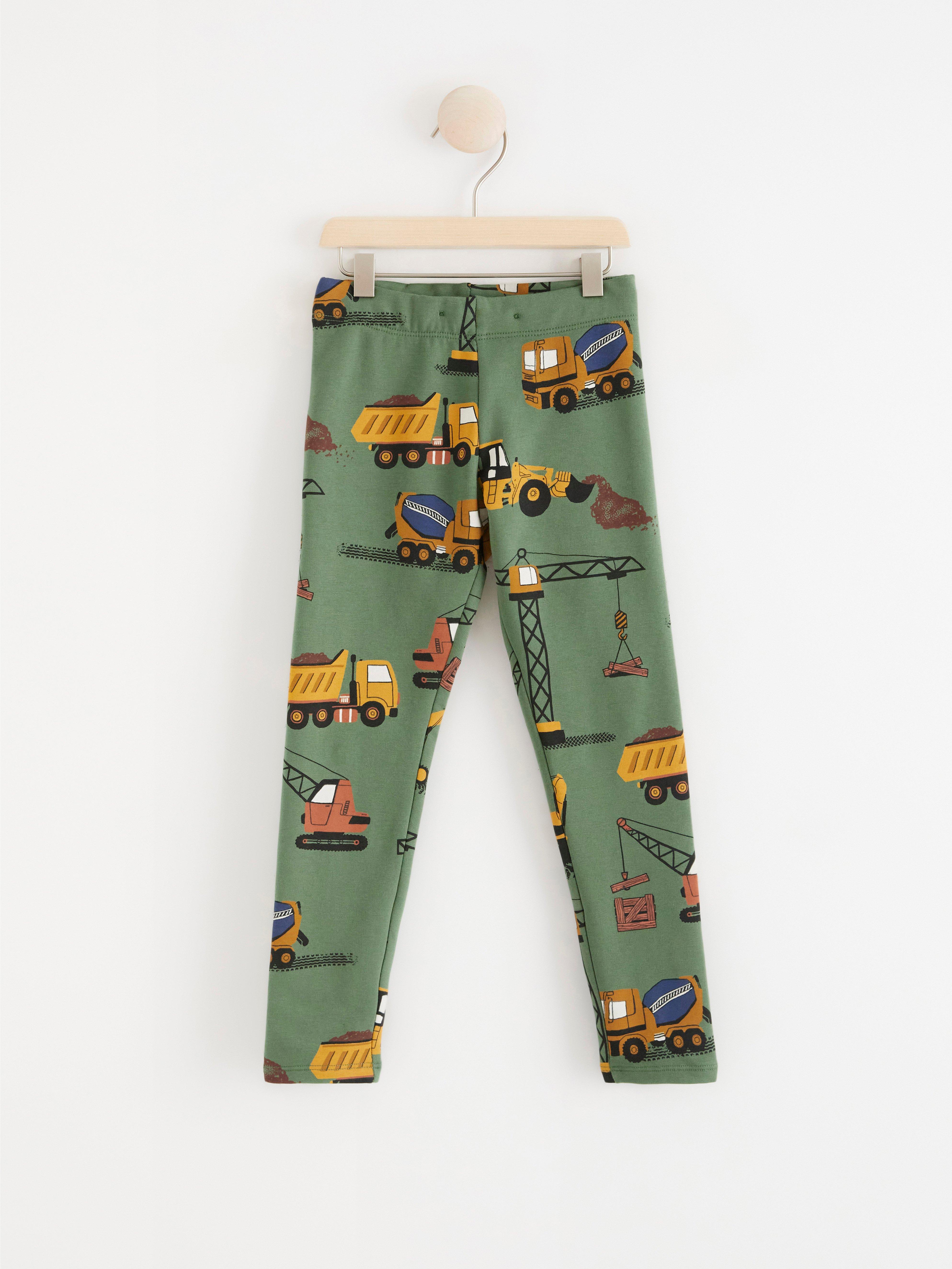 Leggings - Barn - Grön