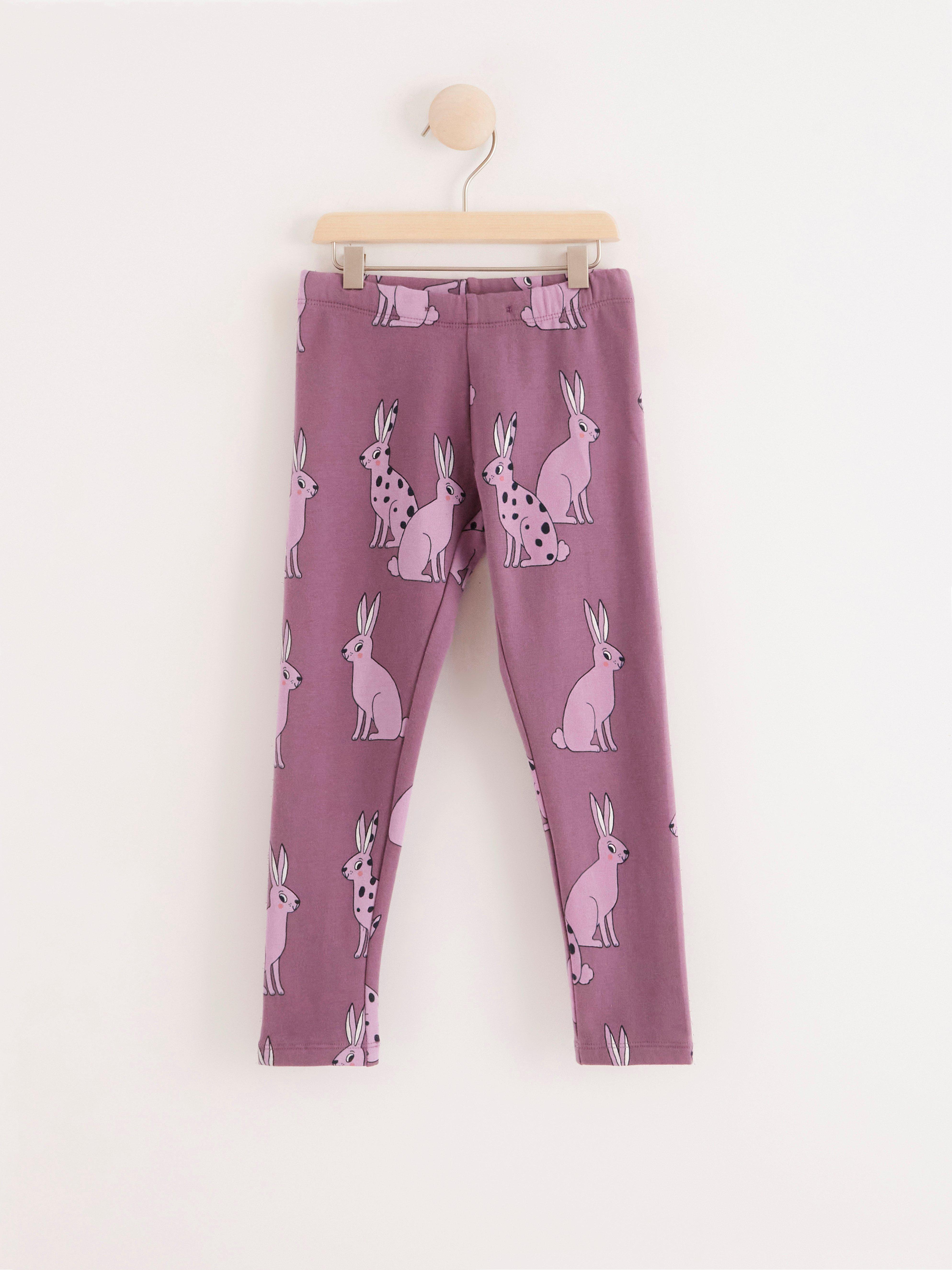 Leggings - Barn - Lilla