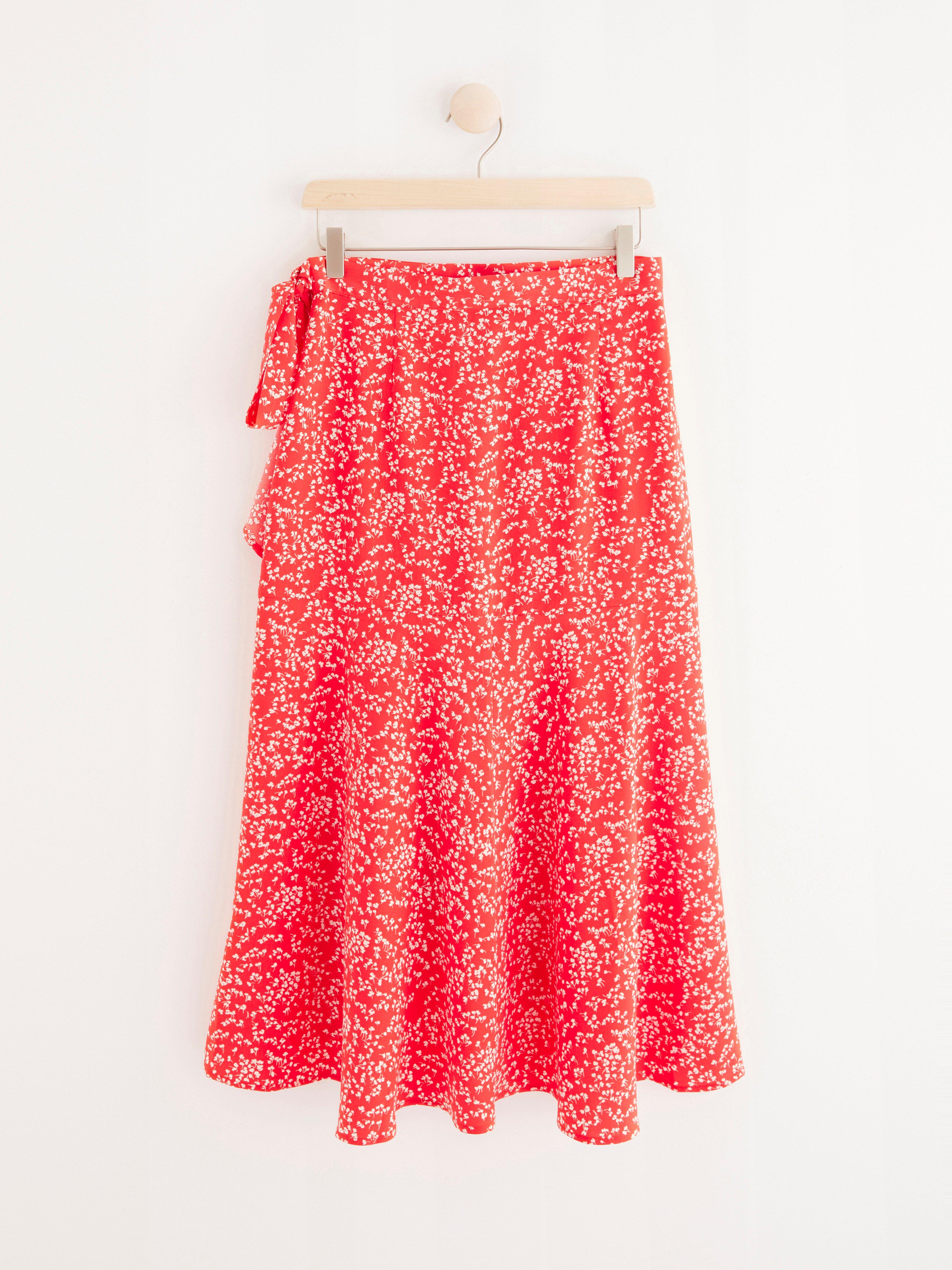 Wrap Skirt - Womens Wear - Red