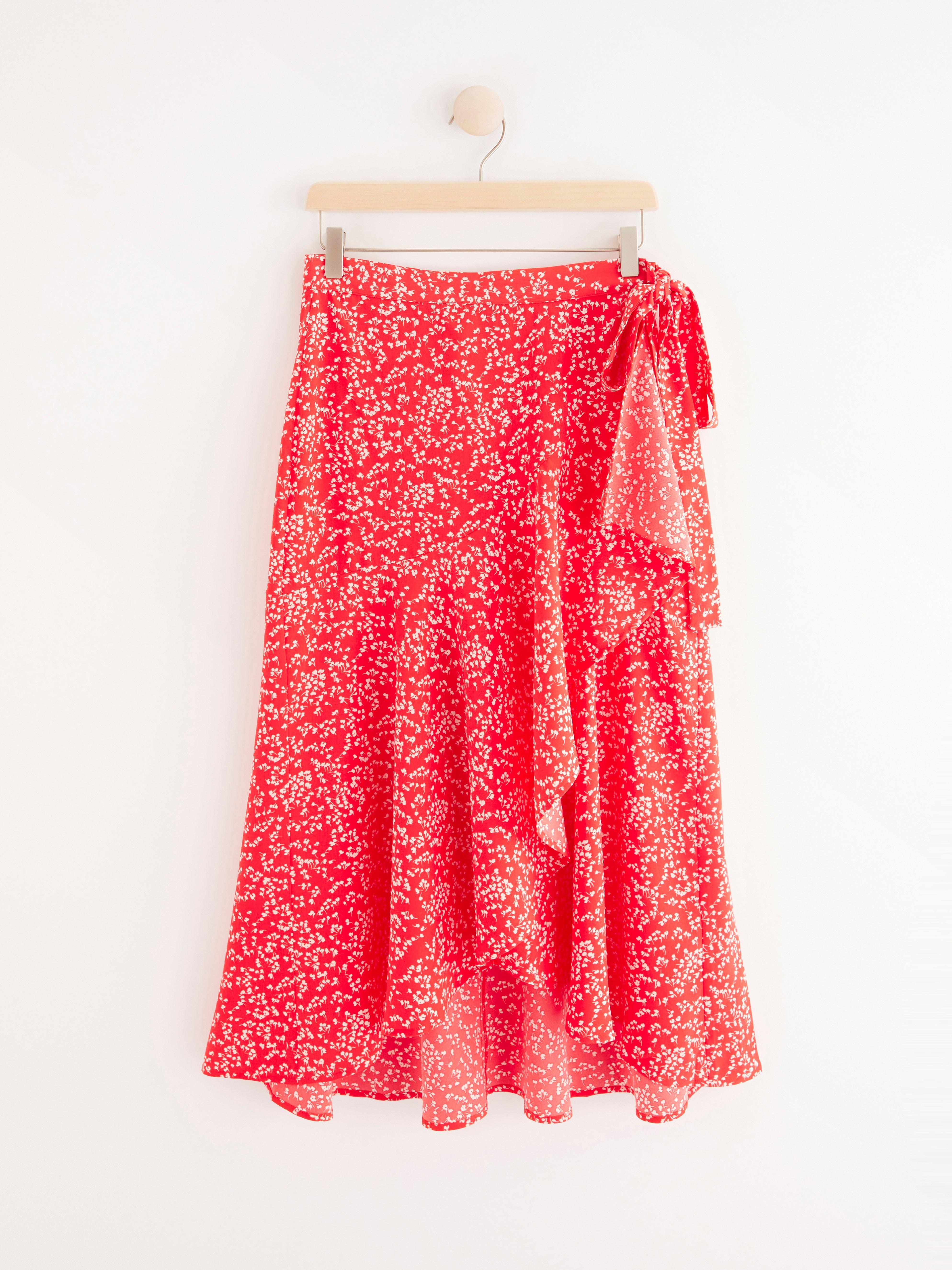 Wrap Skirt - Womens Wear - Red