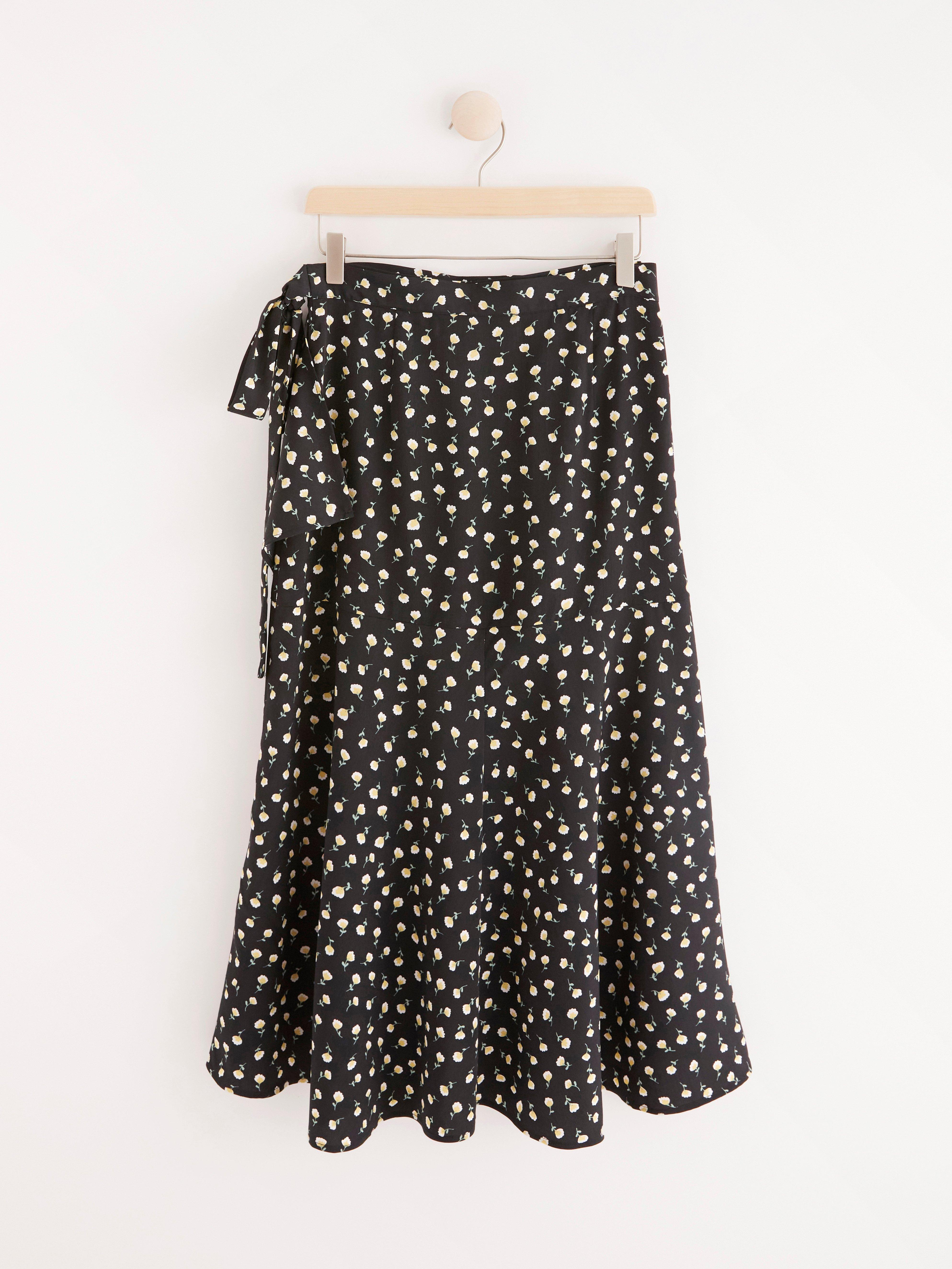 Wrap Skirt - Womens Wear - Black