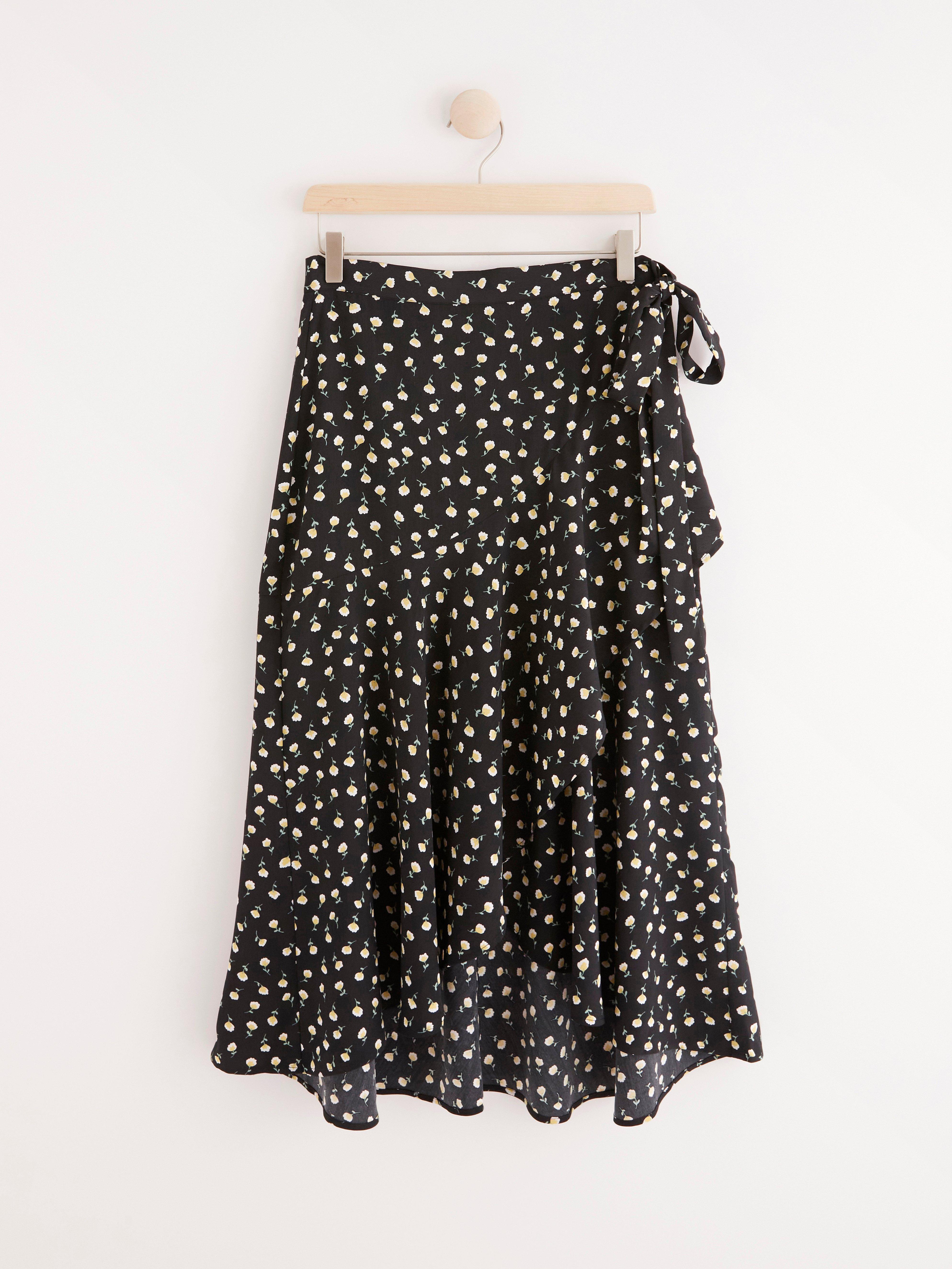 Wrap Skirt - Womens Wear - Black