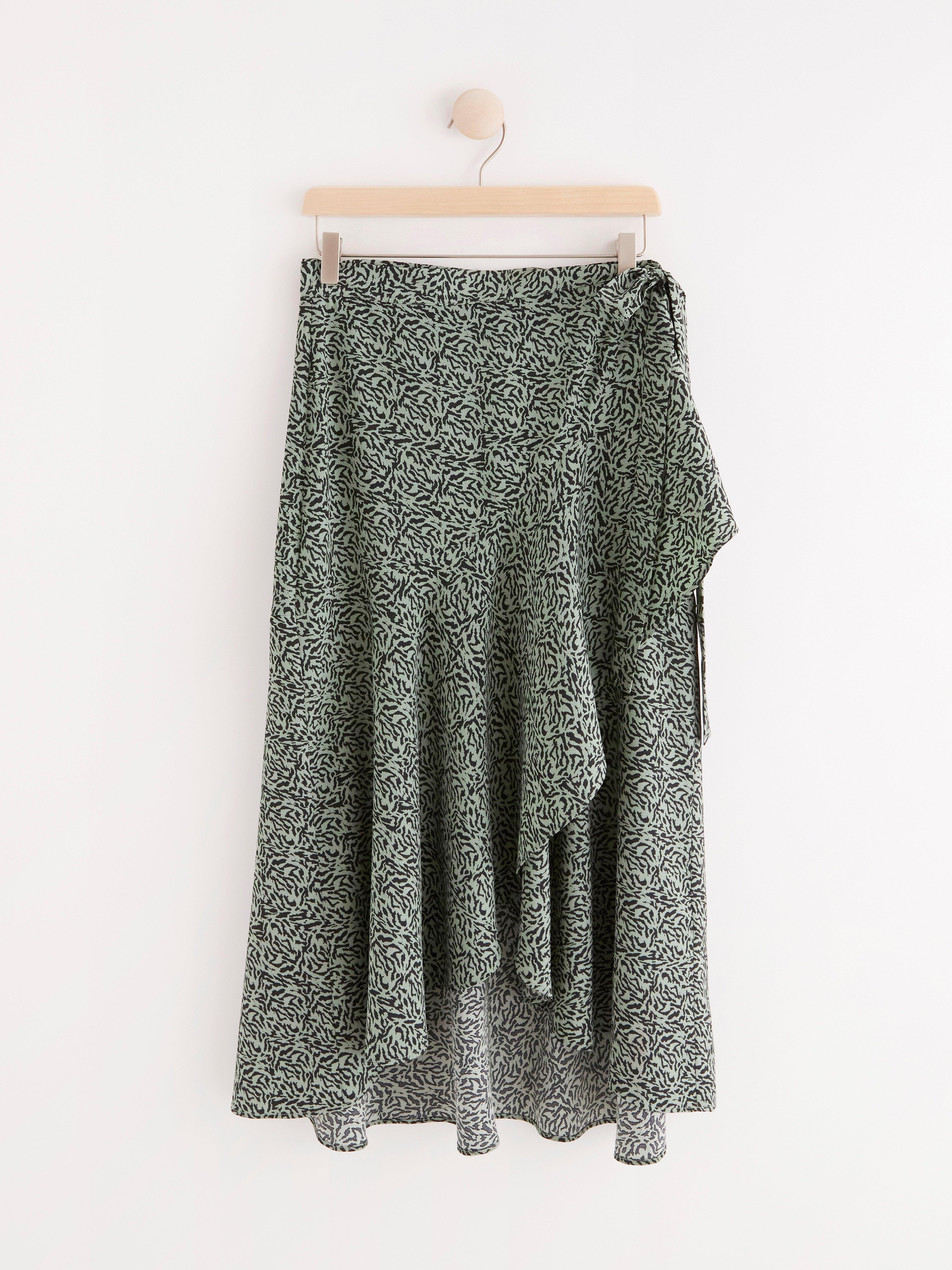 Wrap Skirt - Womens Wear - Green