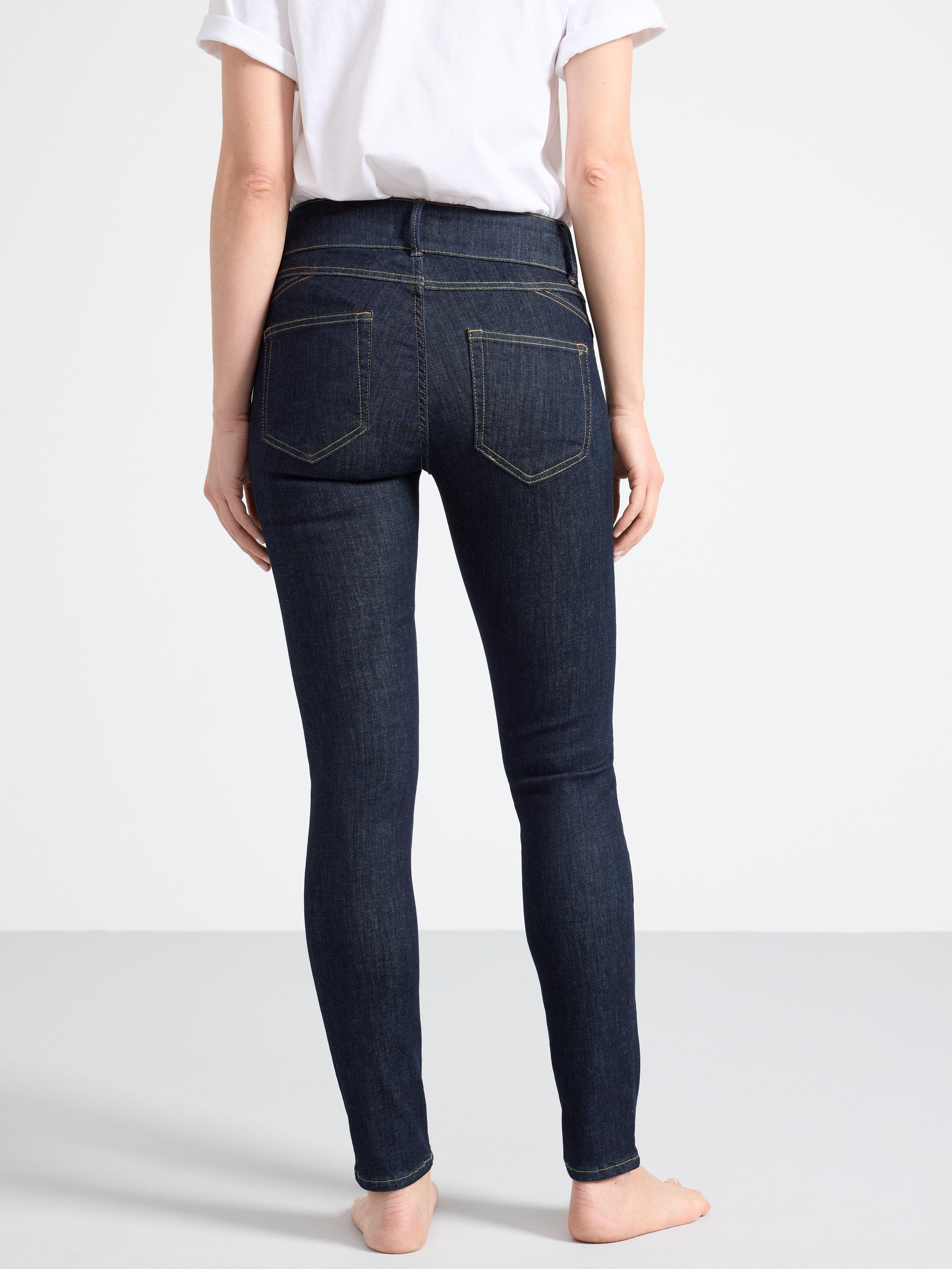 High rise shaping sales jeans