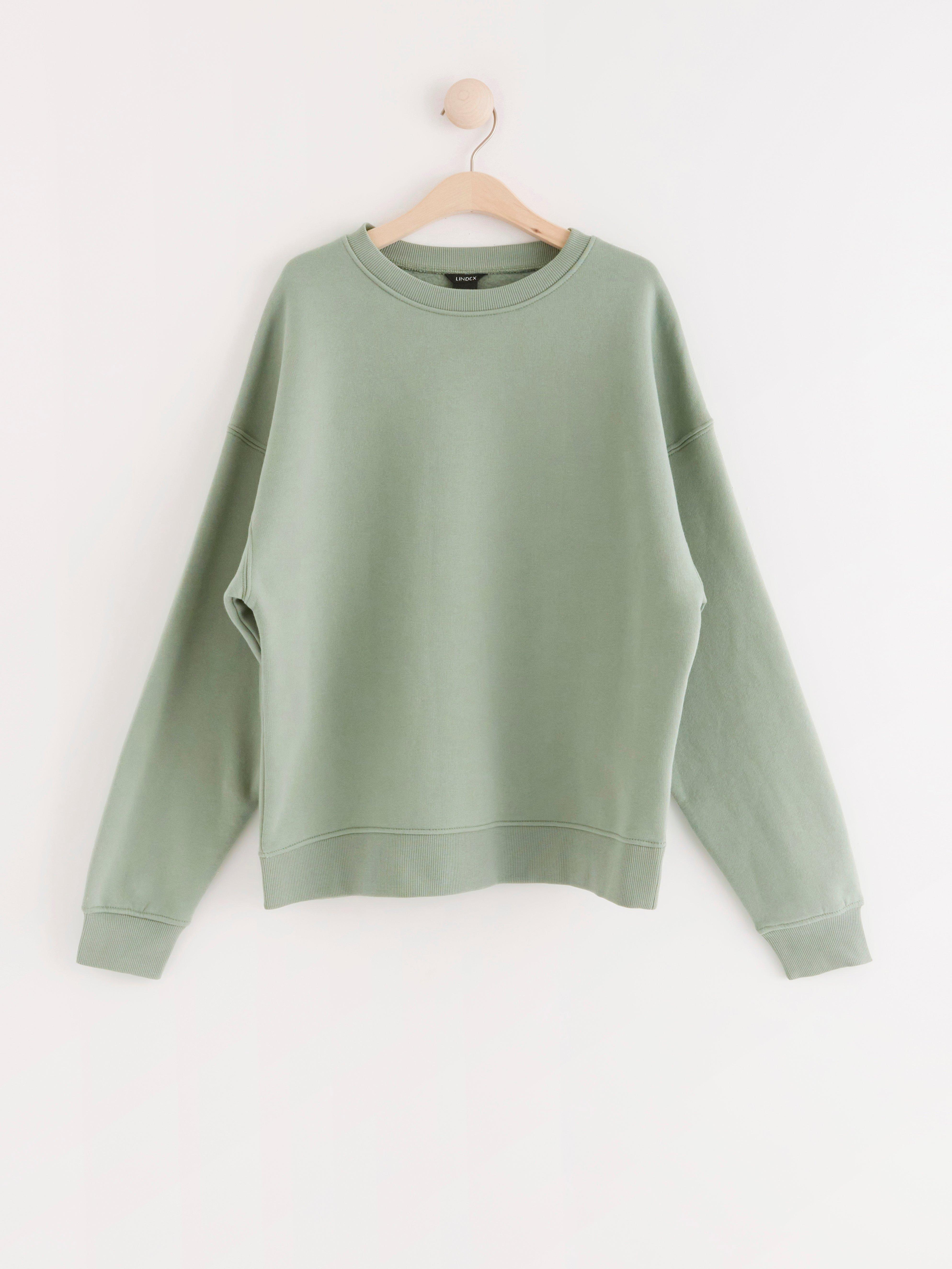 Sweatshirt - Dam - Grön