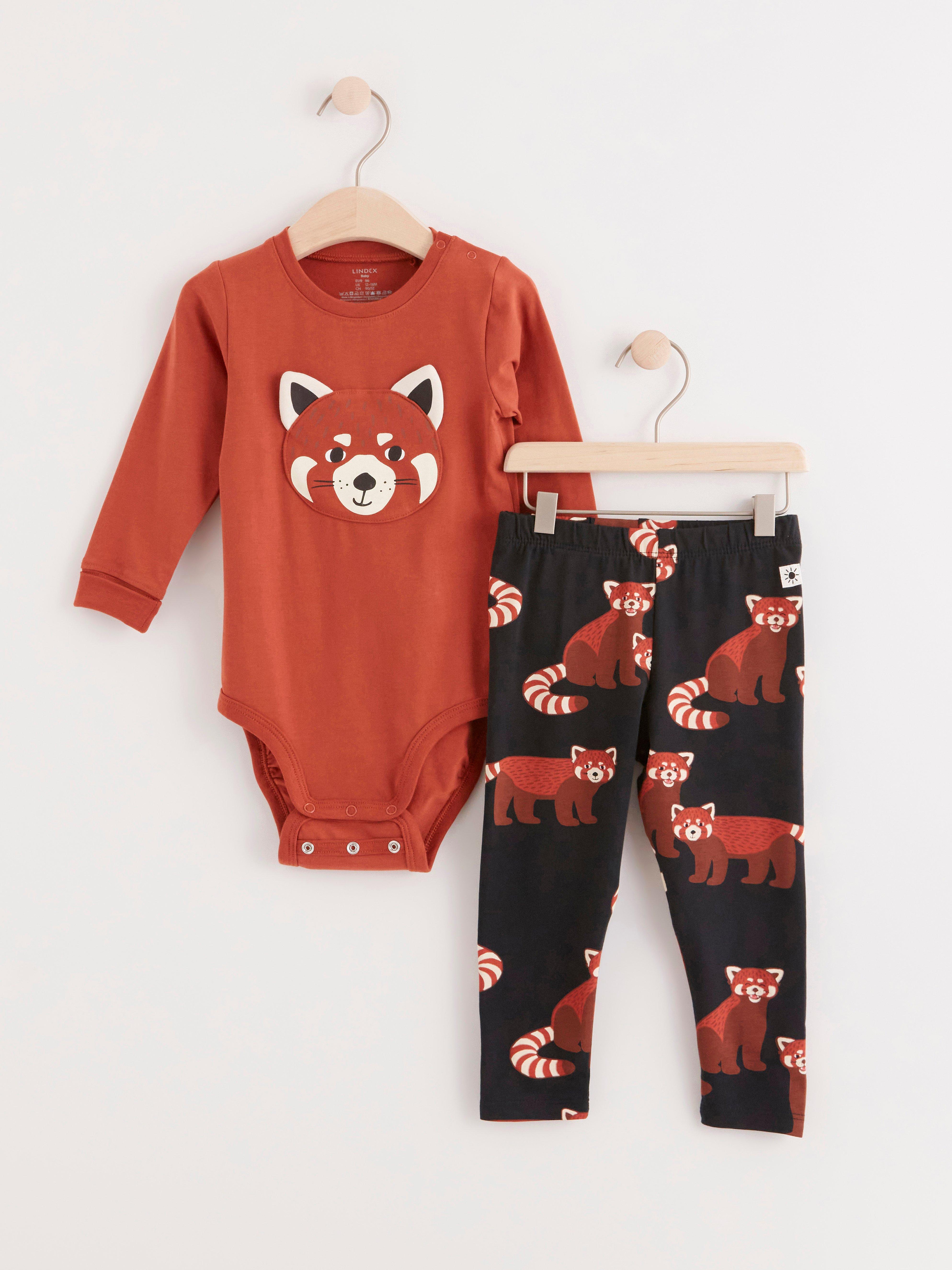Set - Kids Wear - Orange