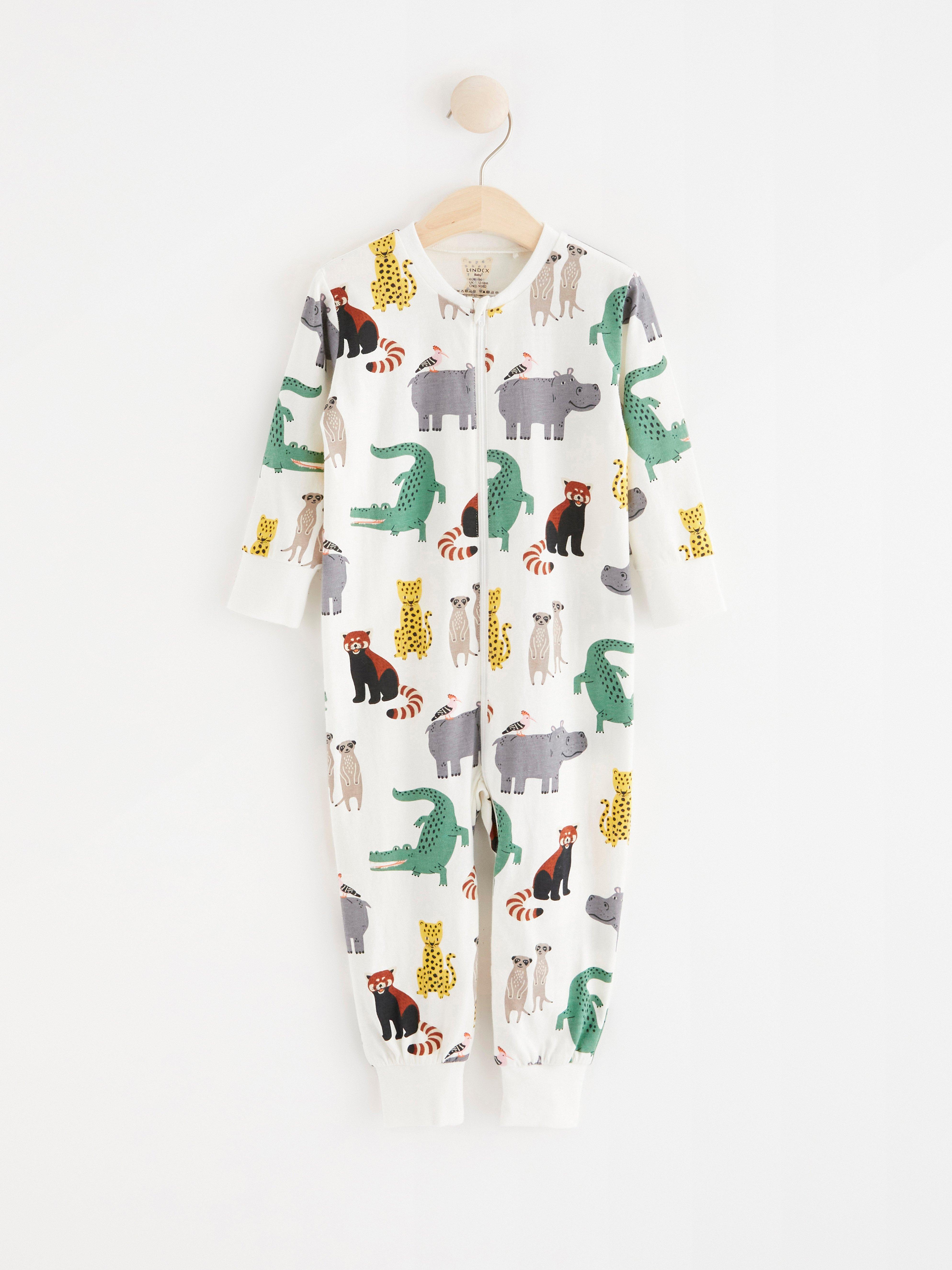 Pyjamas med djur