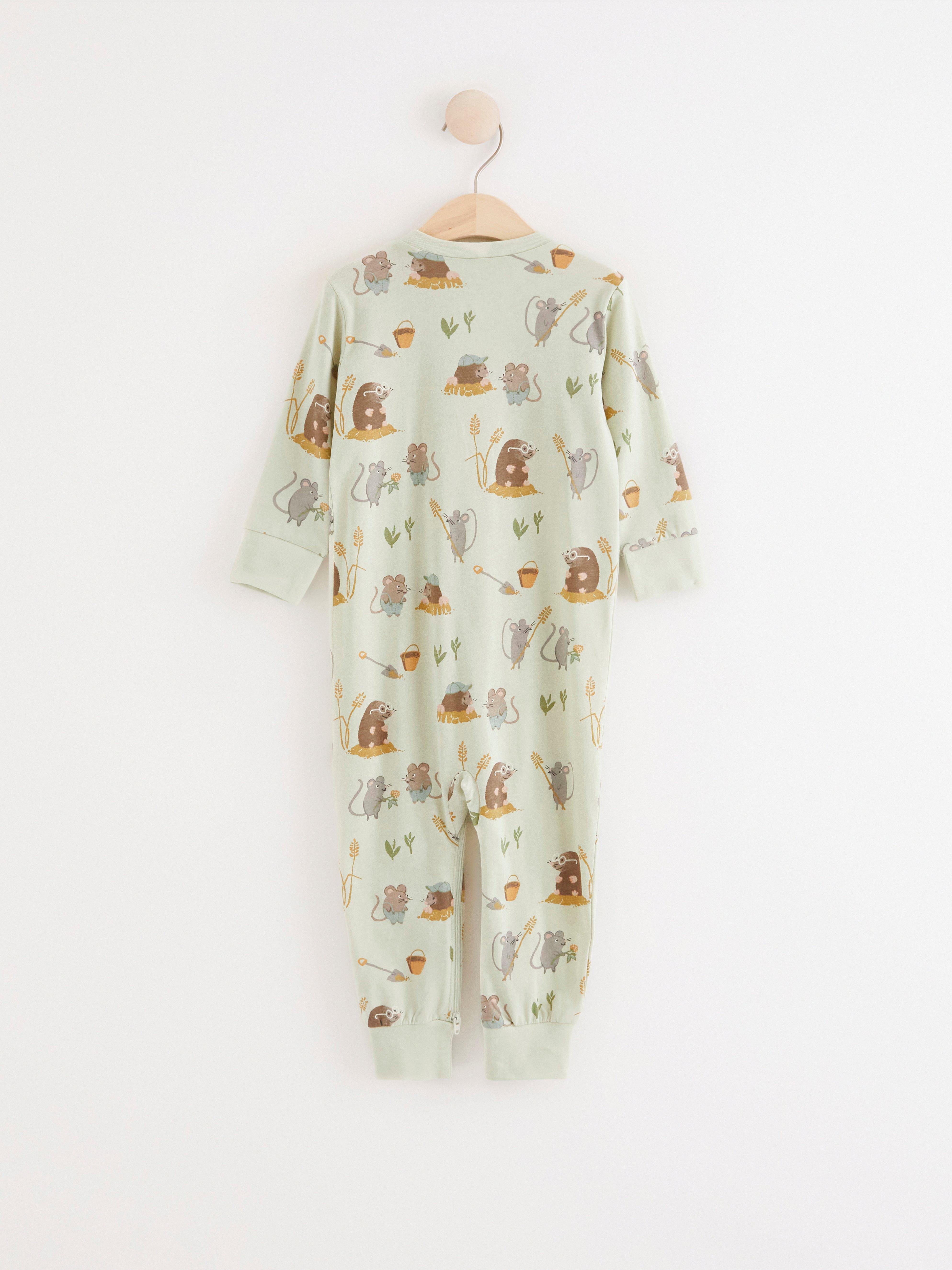Pyjamas - Barn - Grön