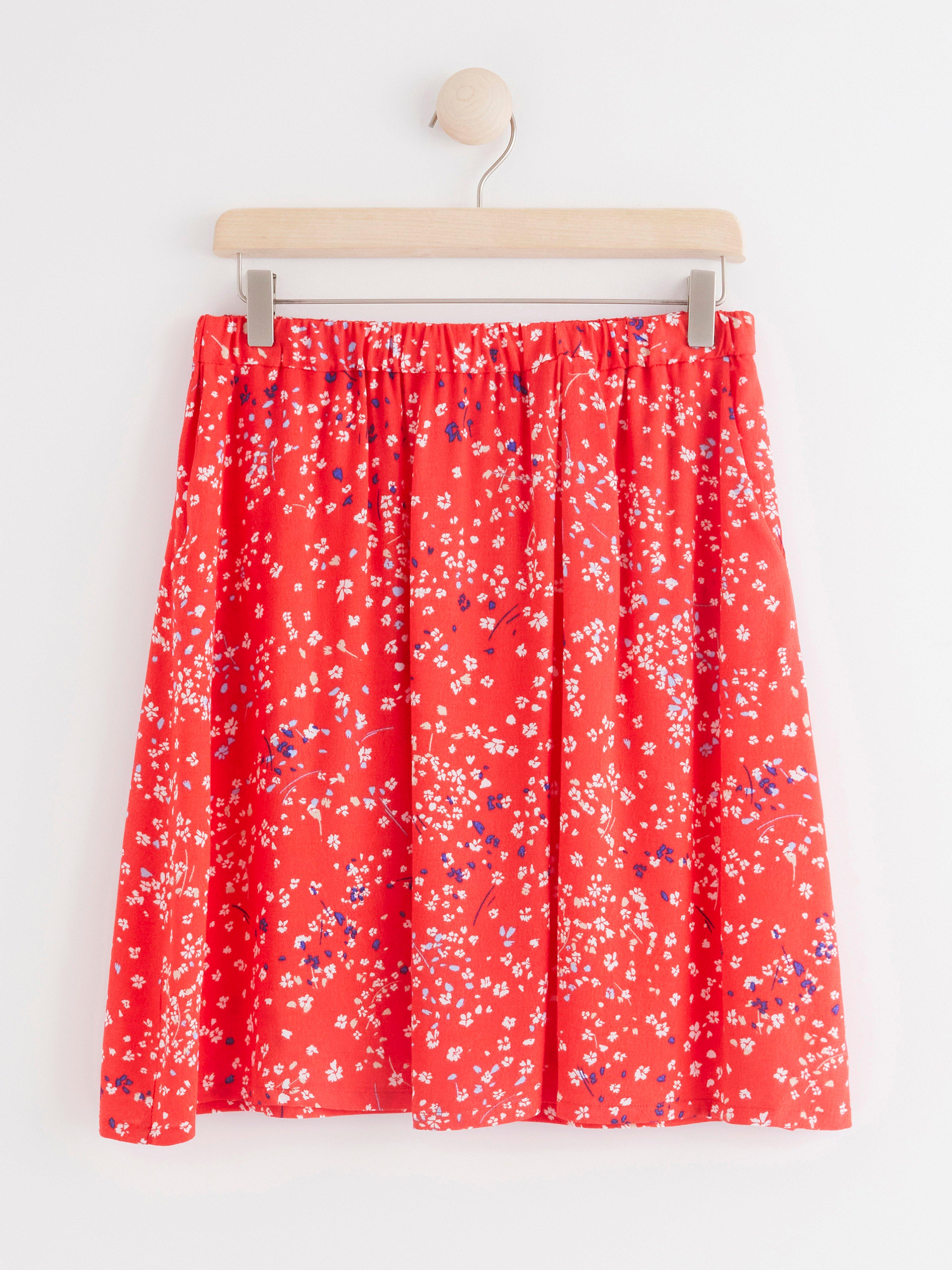 Skjørt - Dame - Rød