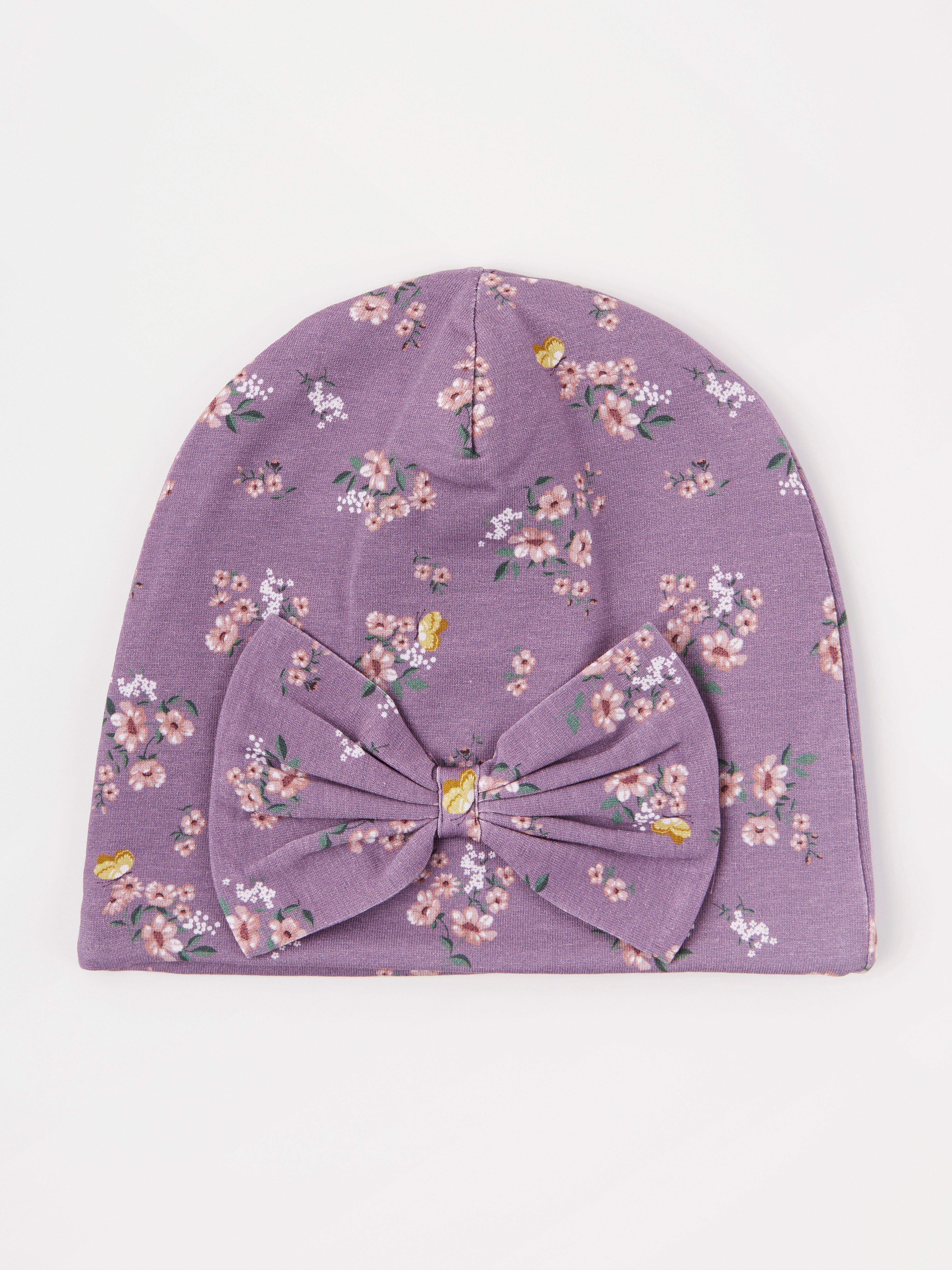 Mössa - Barn - Lila