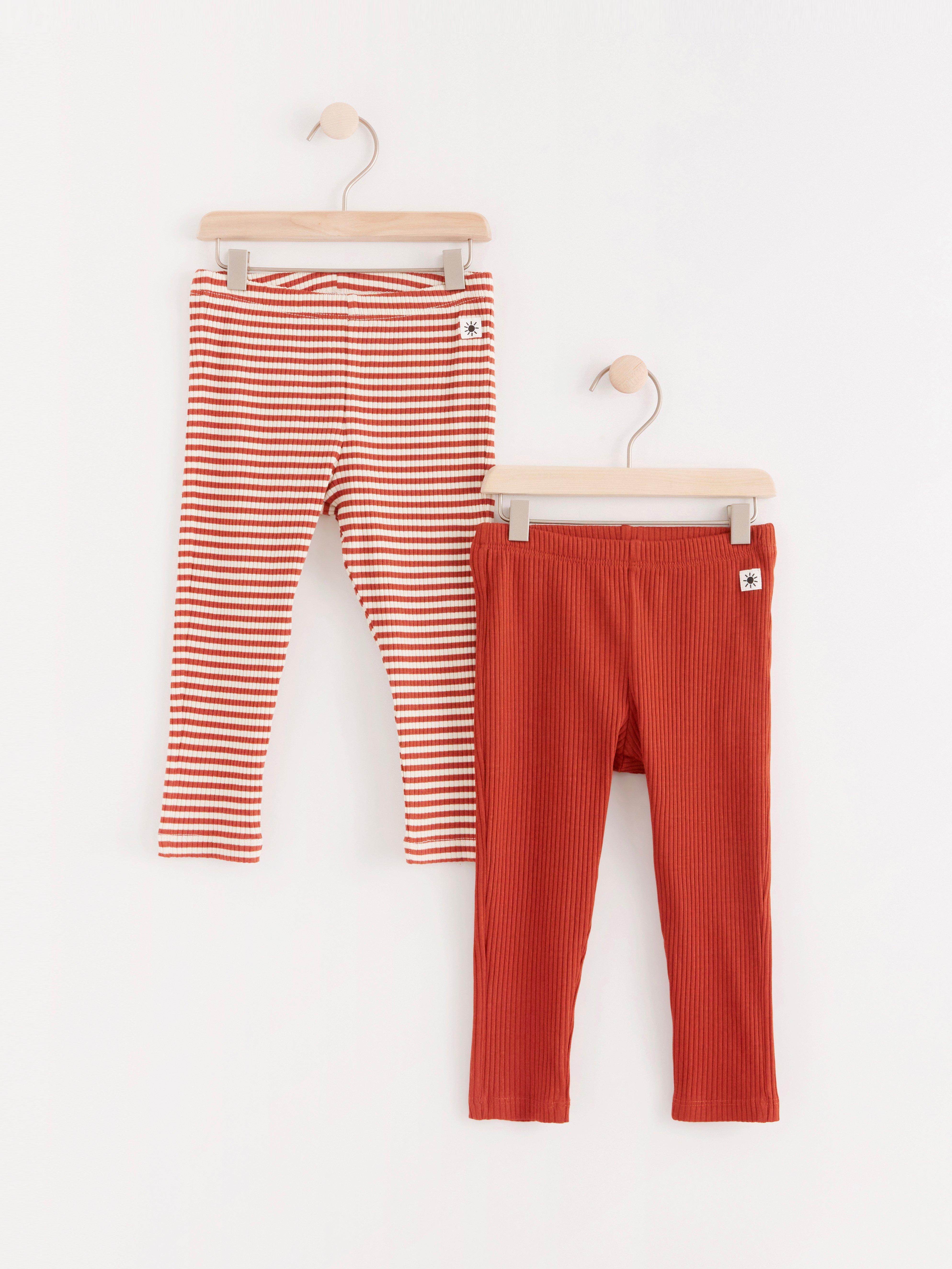 Leggings - Barn - Oransje