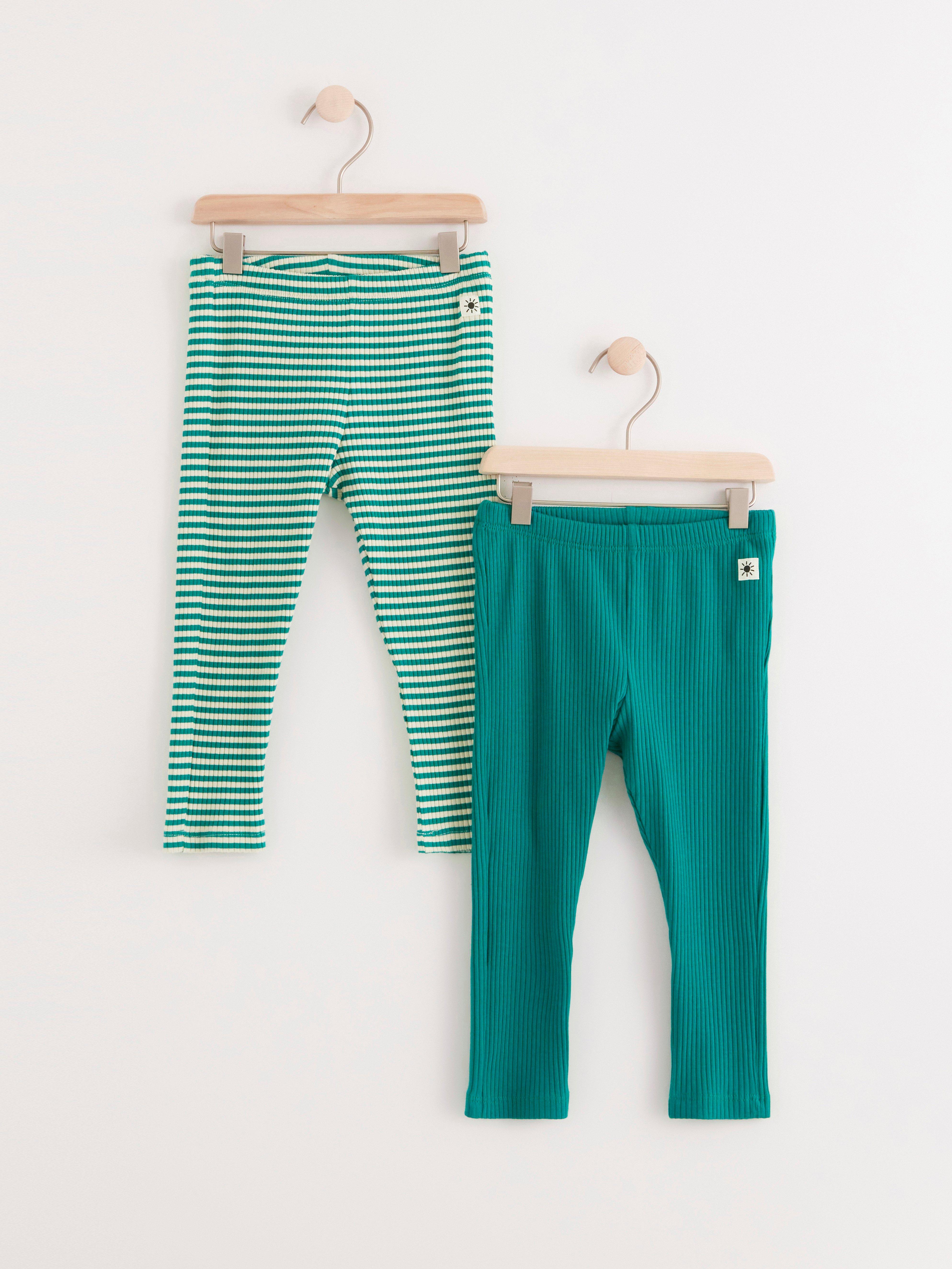 Leggings - Barn - Grön