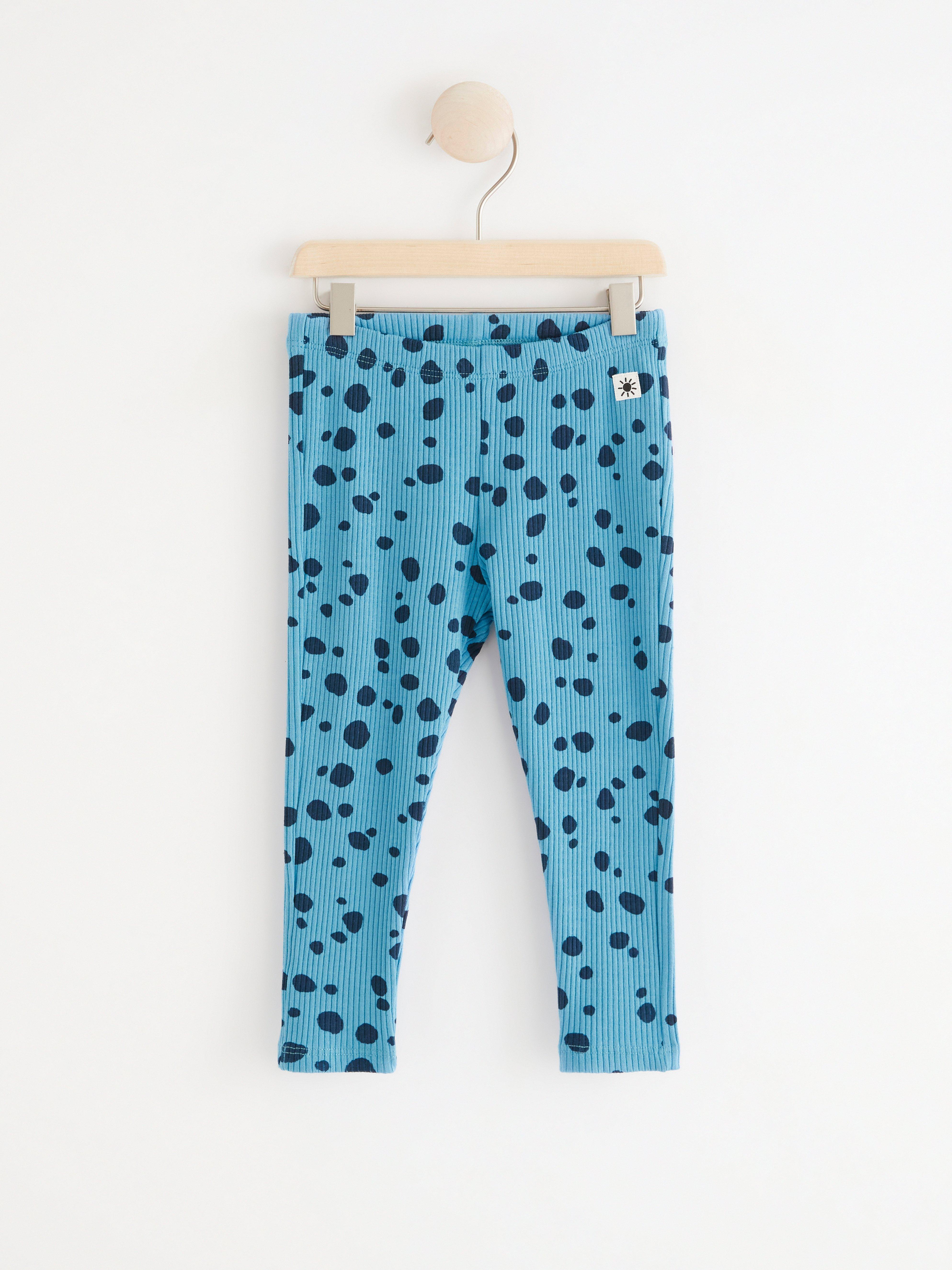 Leggings - Barn - Blå