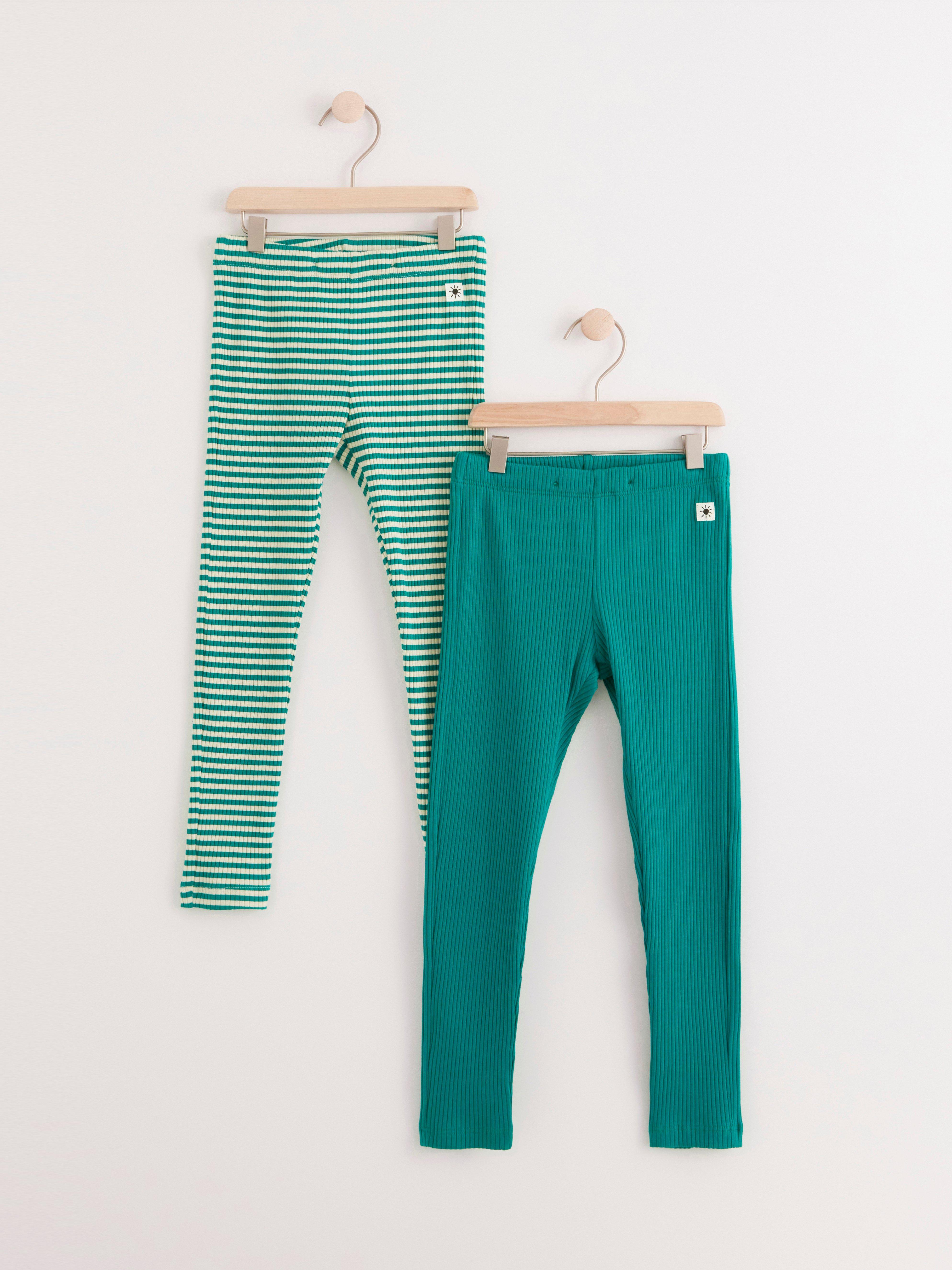 Leggings - Barn - Grön