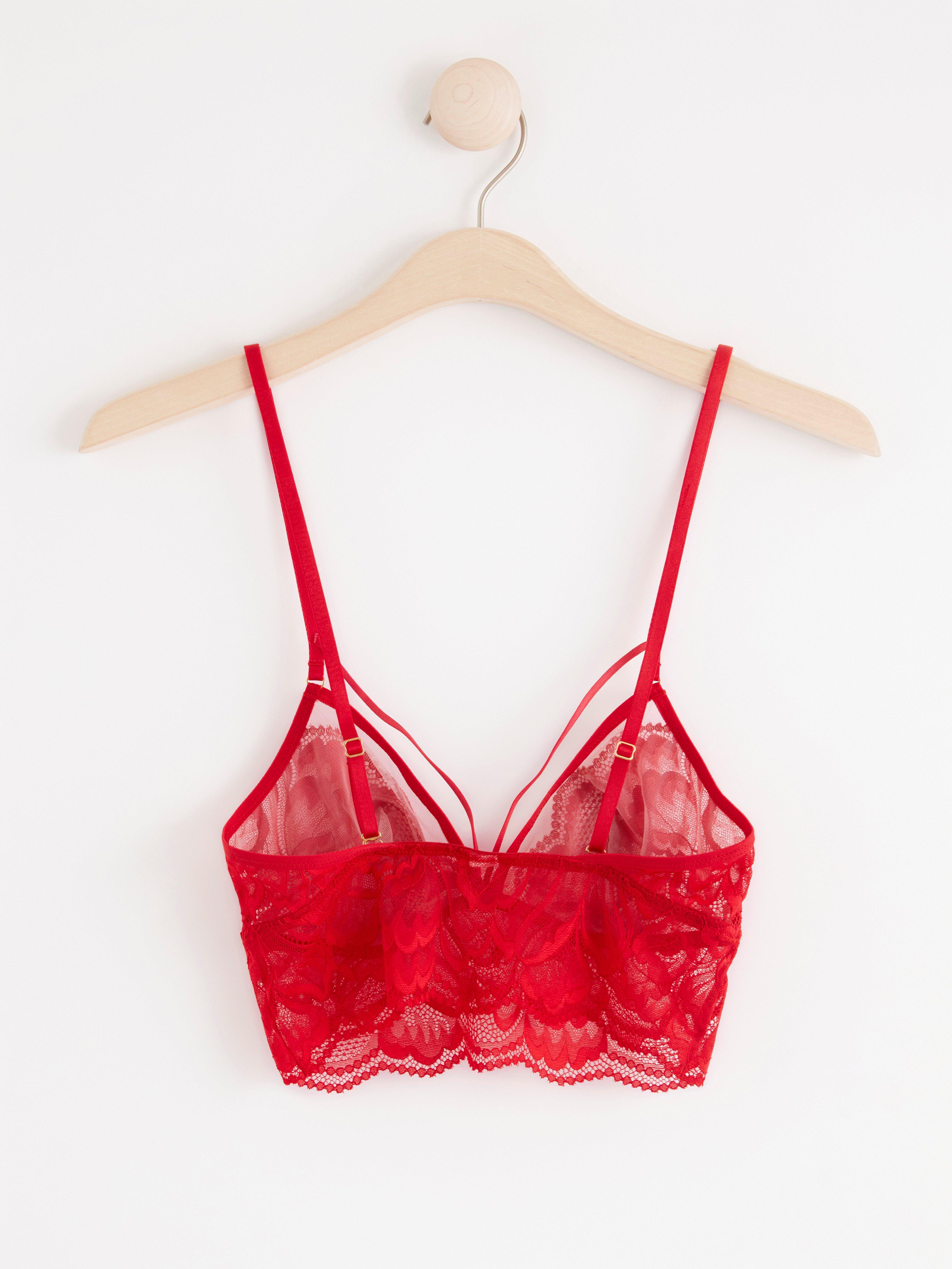 Bralette - Undertøy - Rød