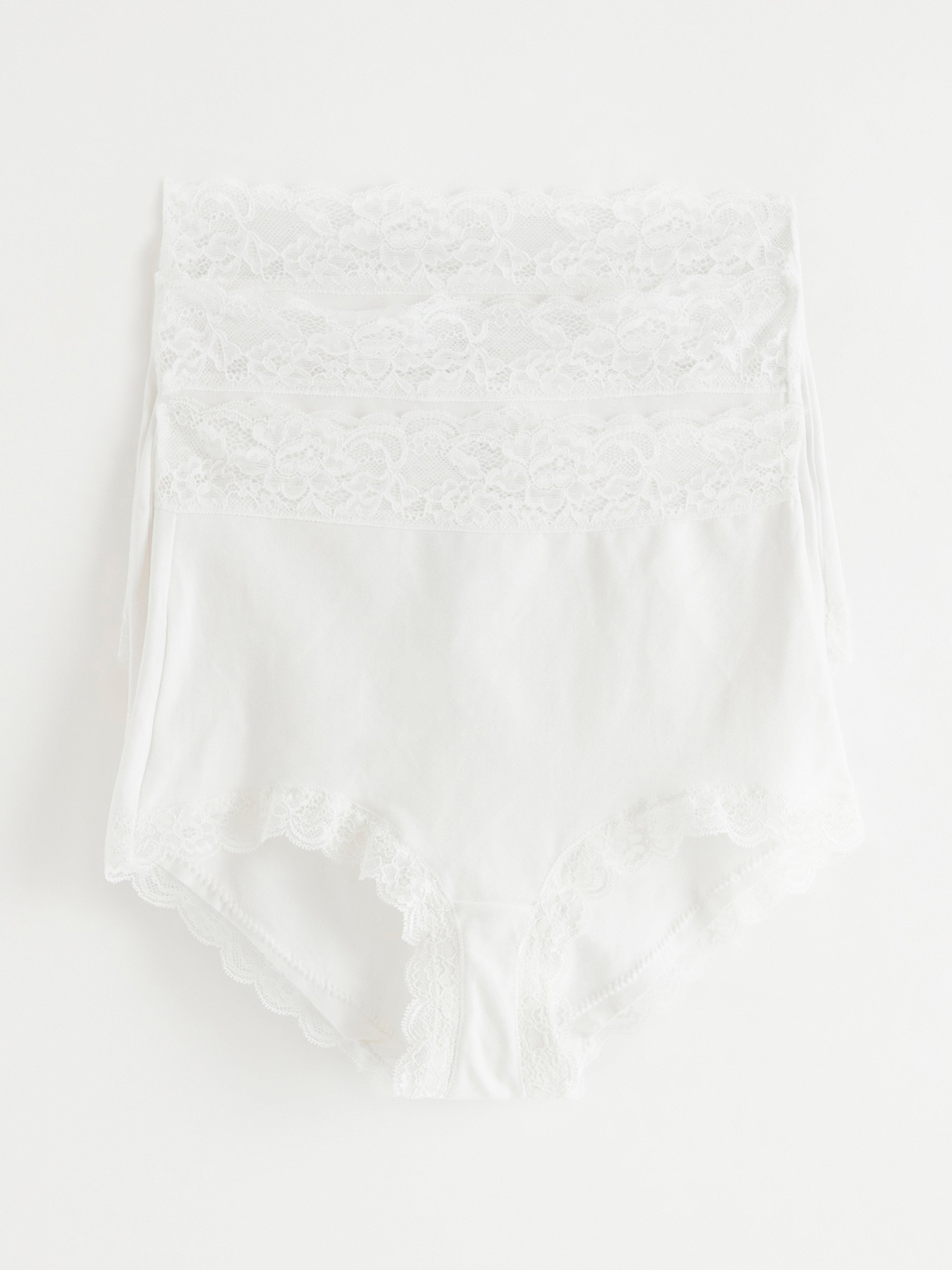 3-pack high waist briefs