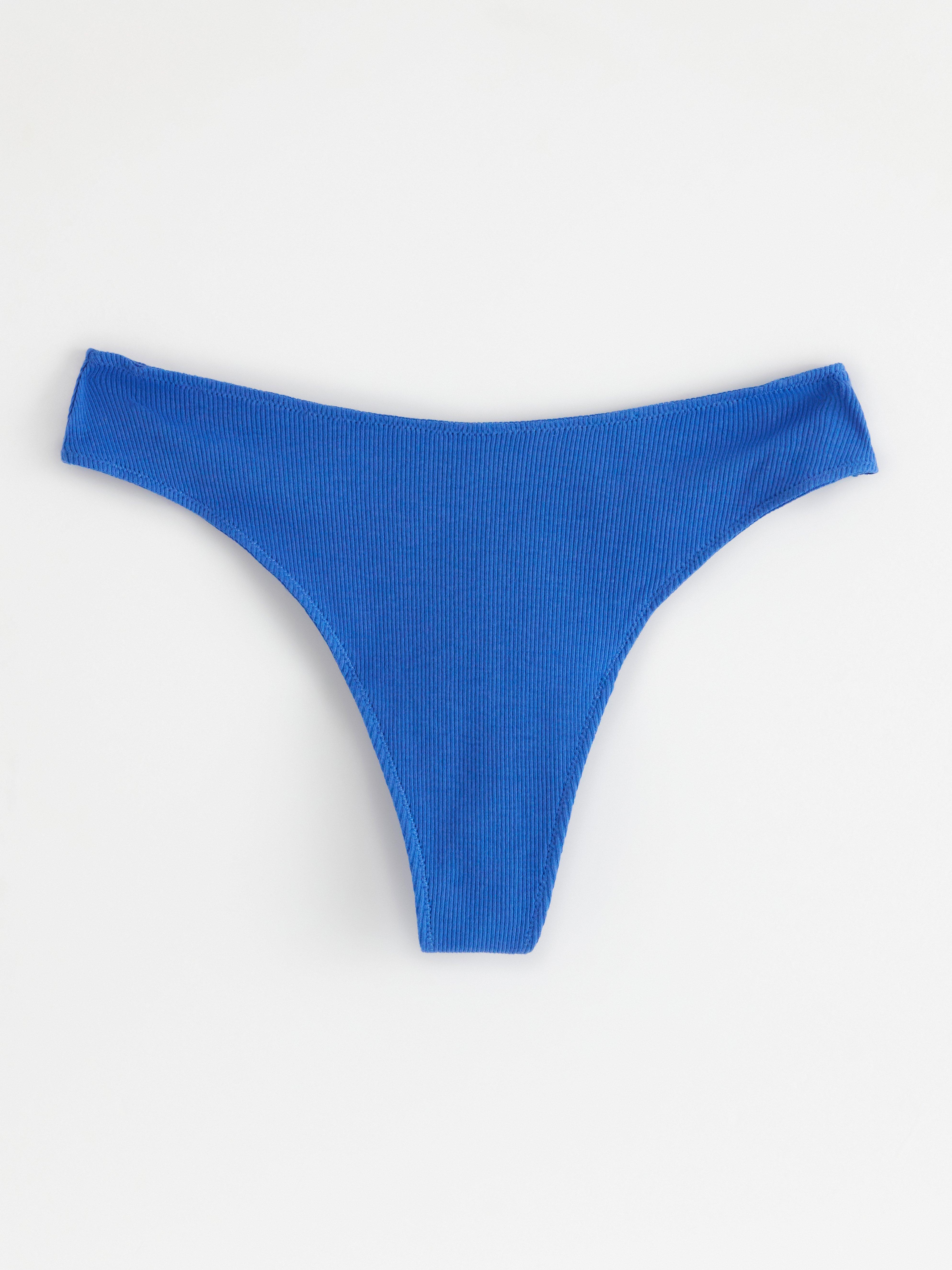 Thong Regular - Lingerie - Blue