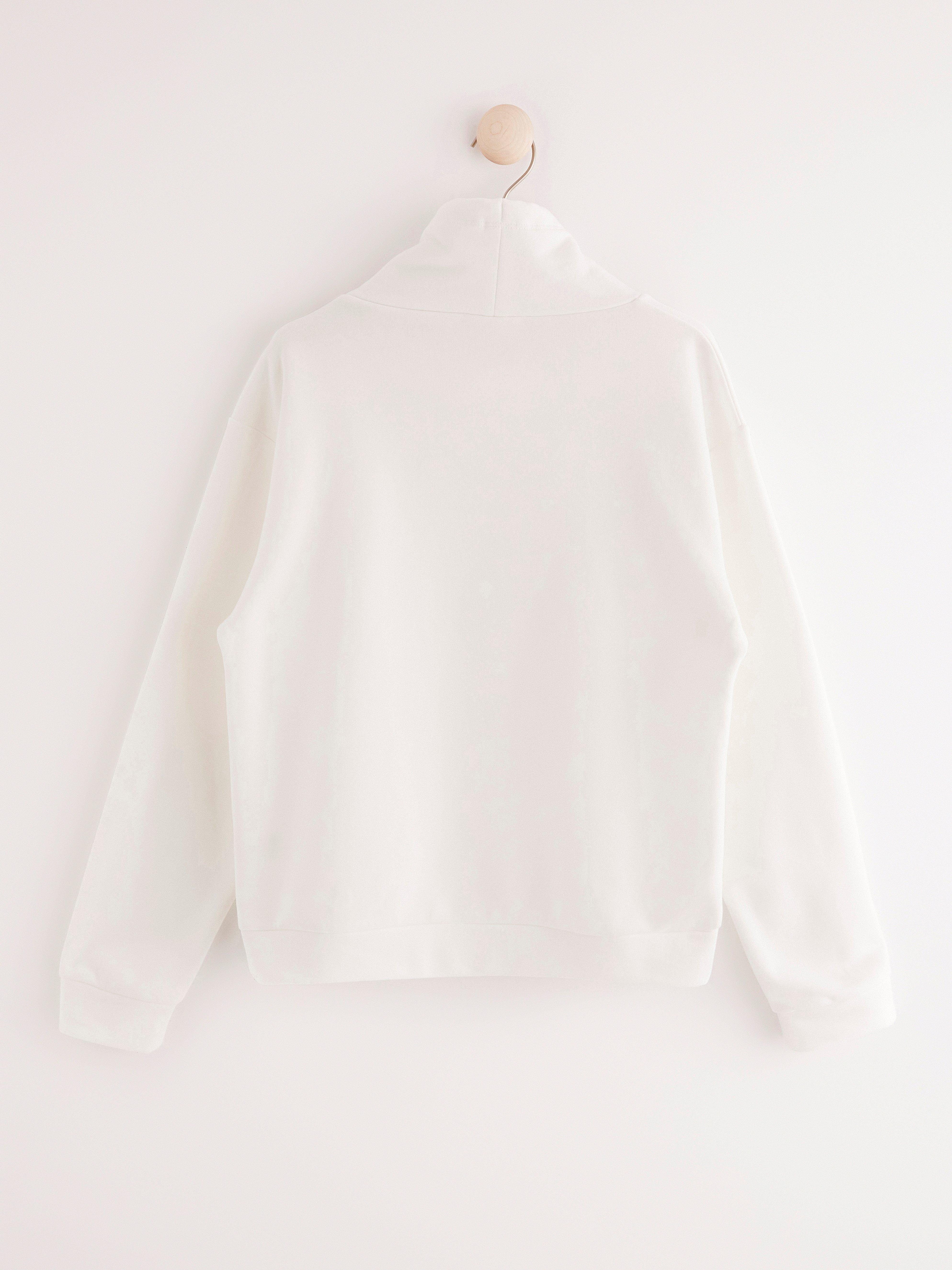 Sweatshirt - Womens Wear - White