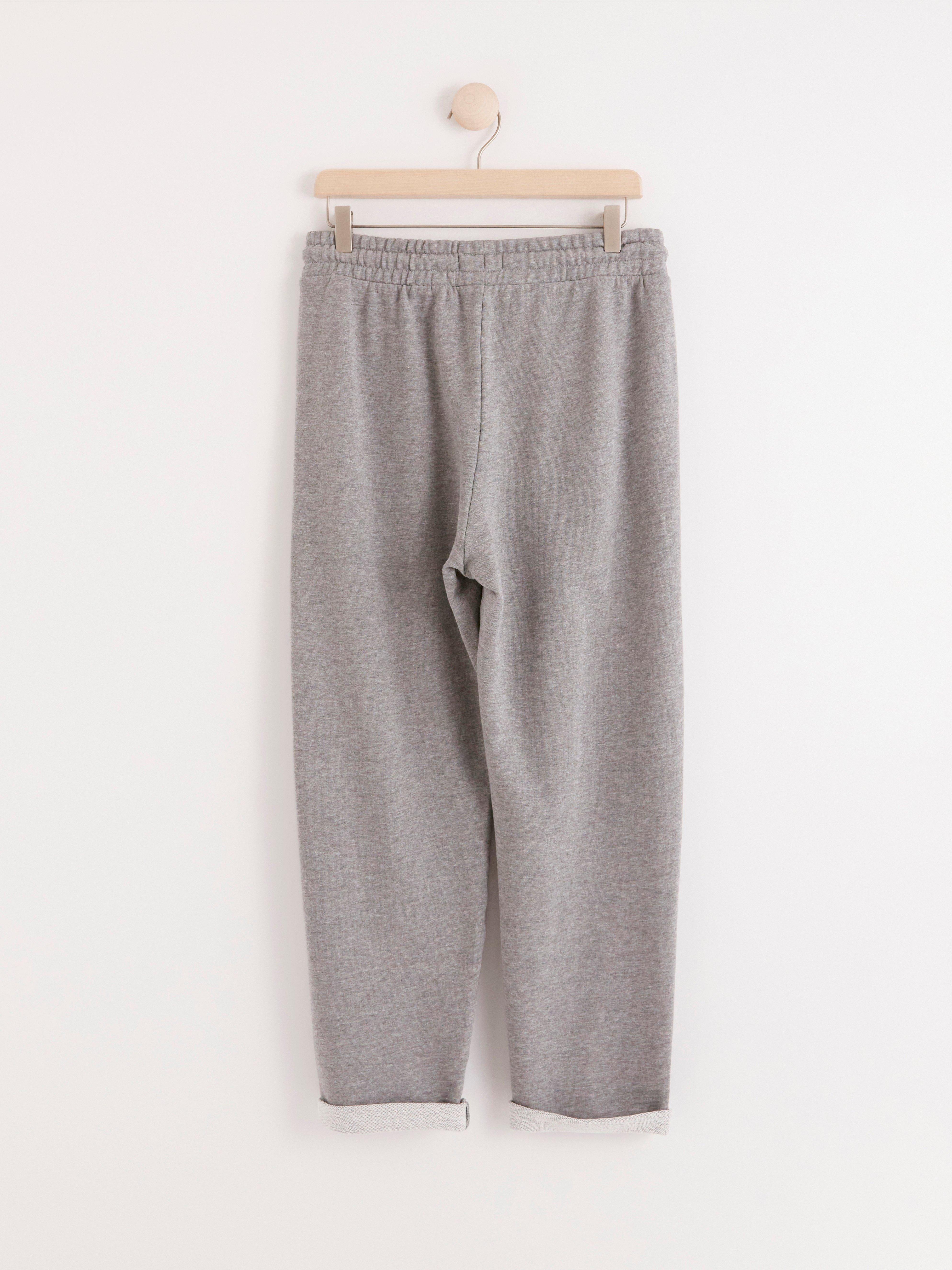 Sweatpants - Dam - Grå