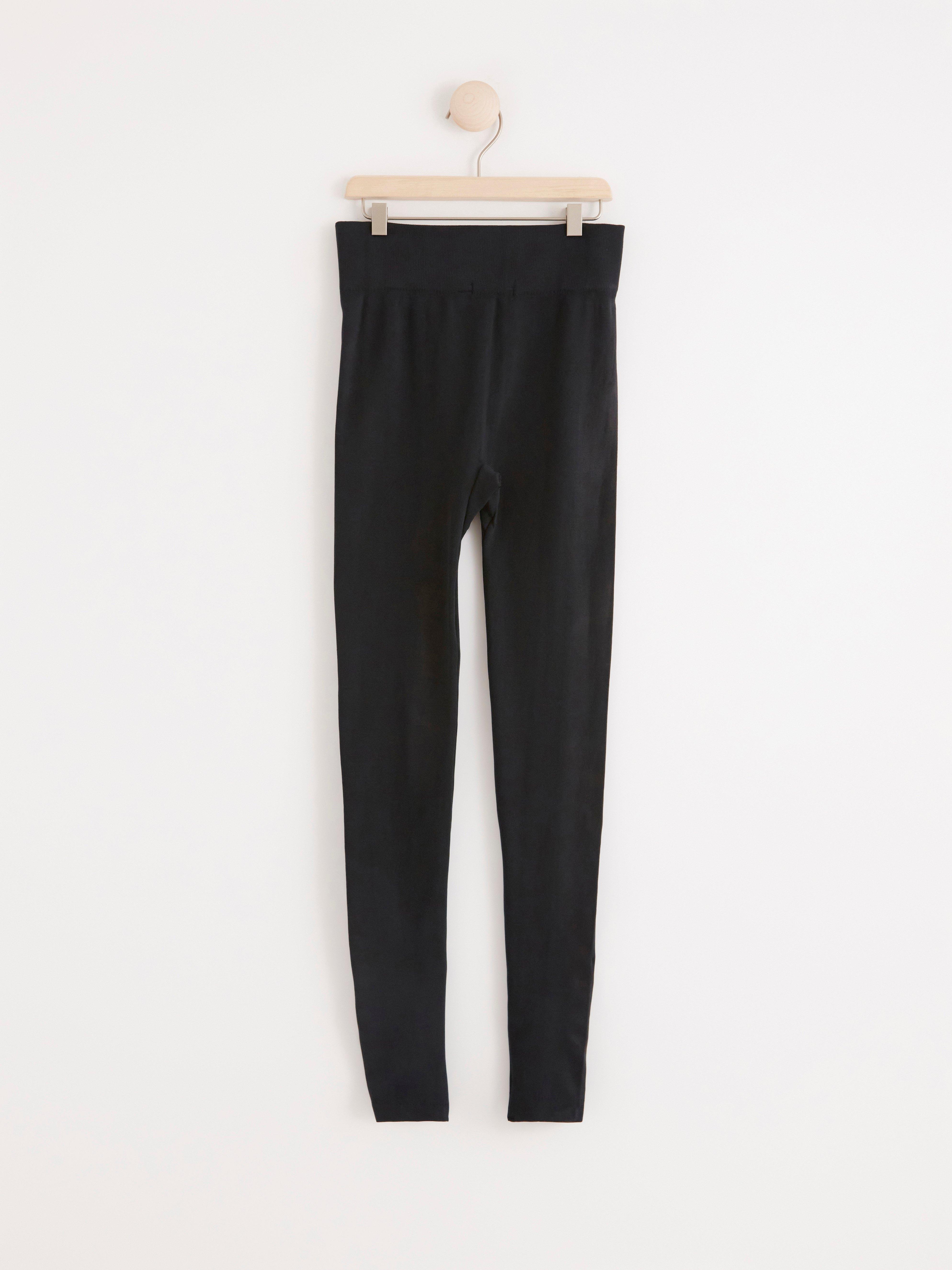 Leggings - Womens Wear - Black