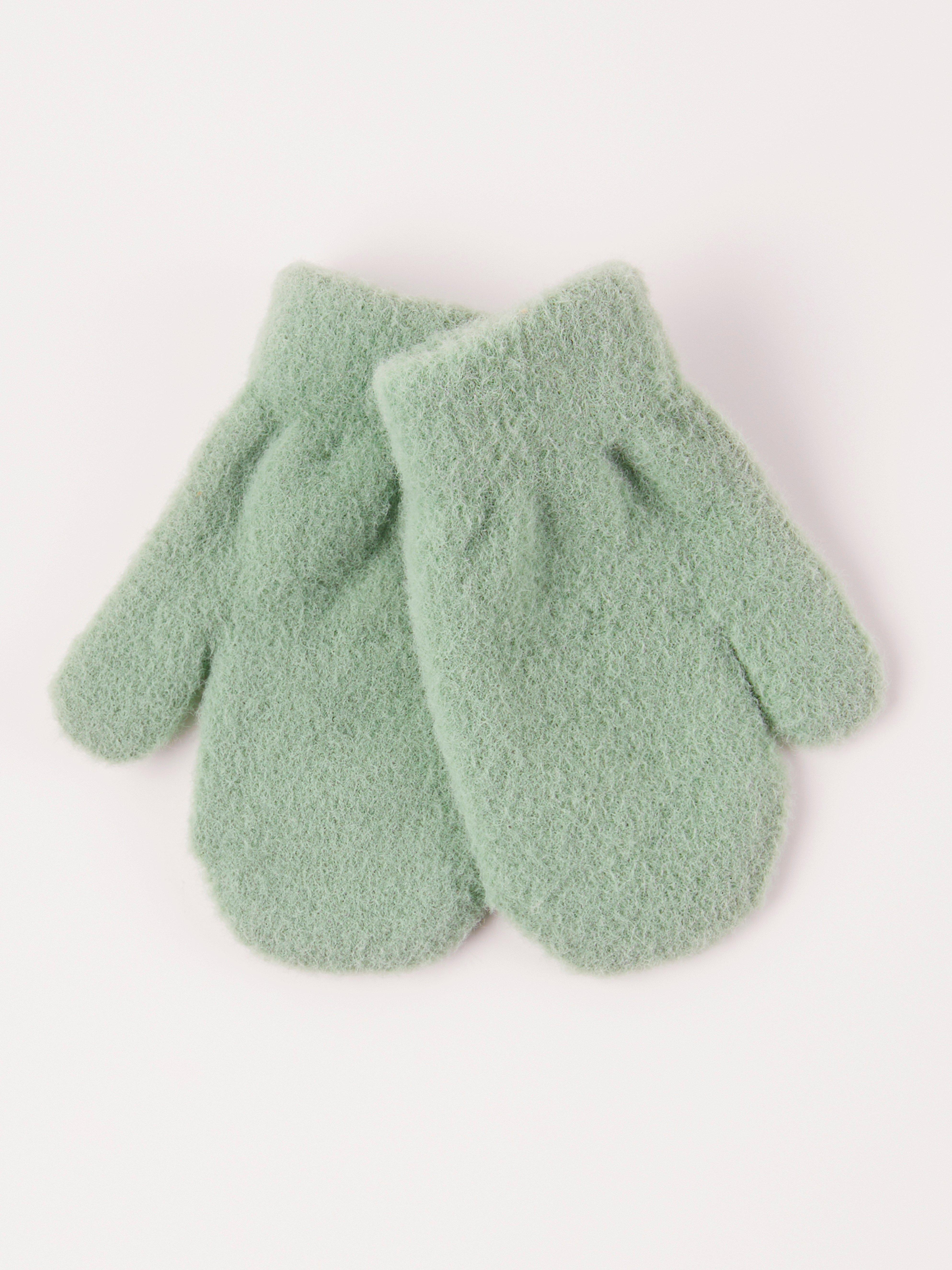 Mittens - Kids Wear - Green