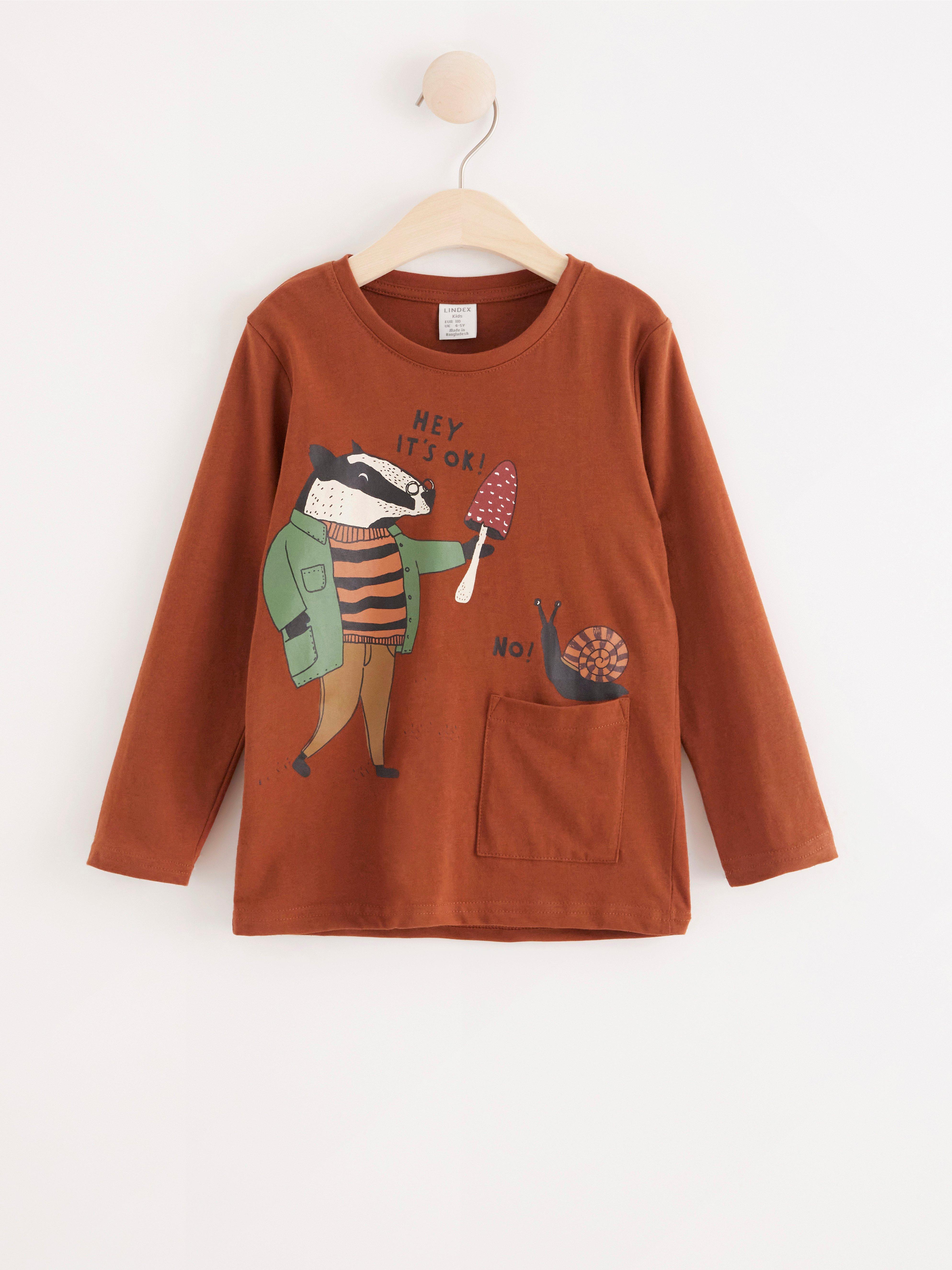 Top - Kids Wear - Orange