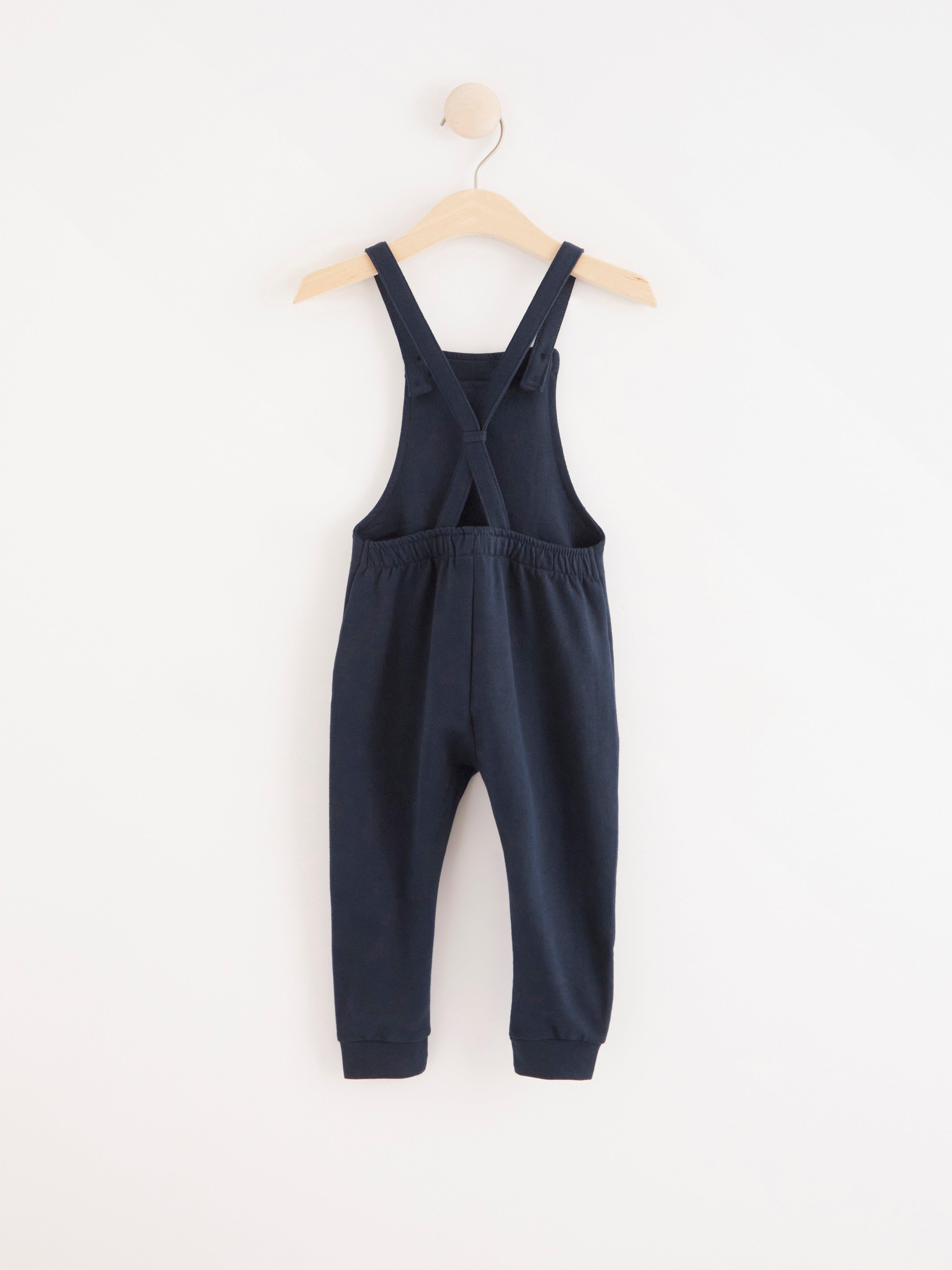 Bib Trousers - Kids Wear - Blue