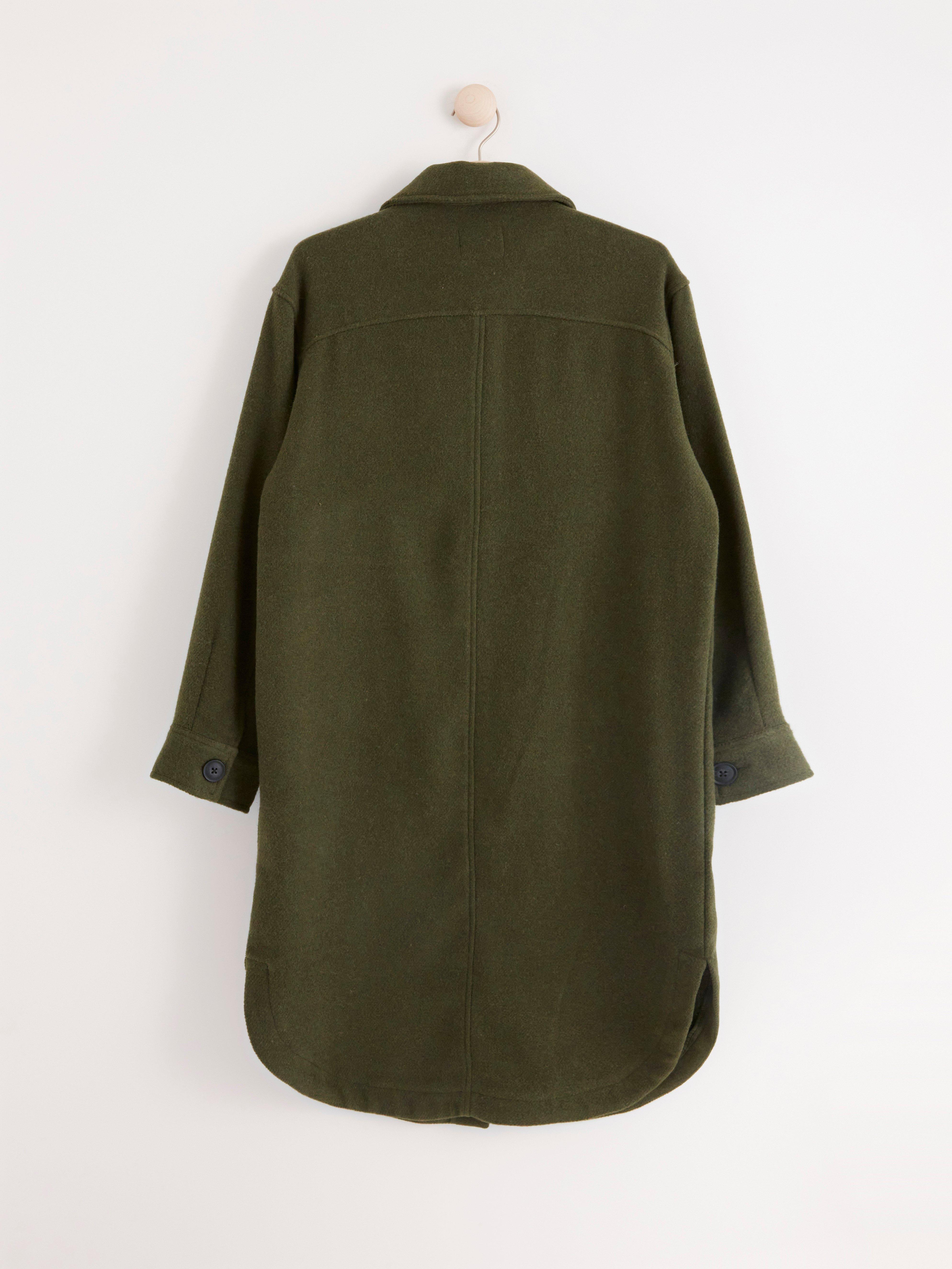 Coat - Womens Wear - Green