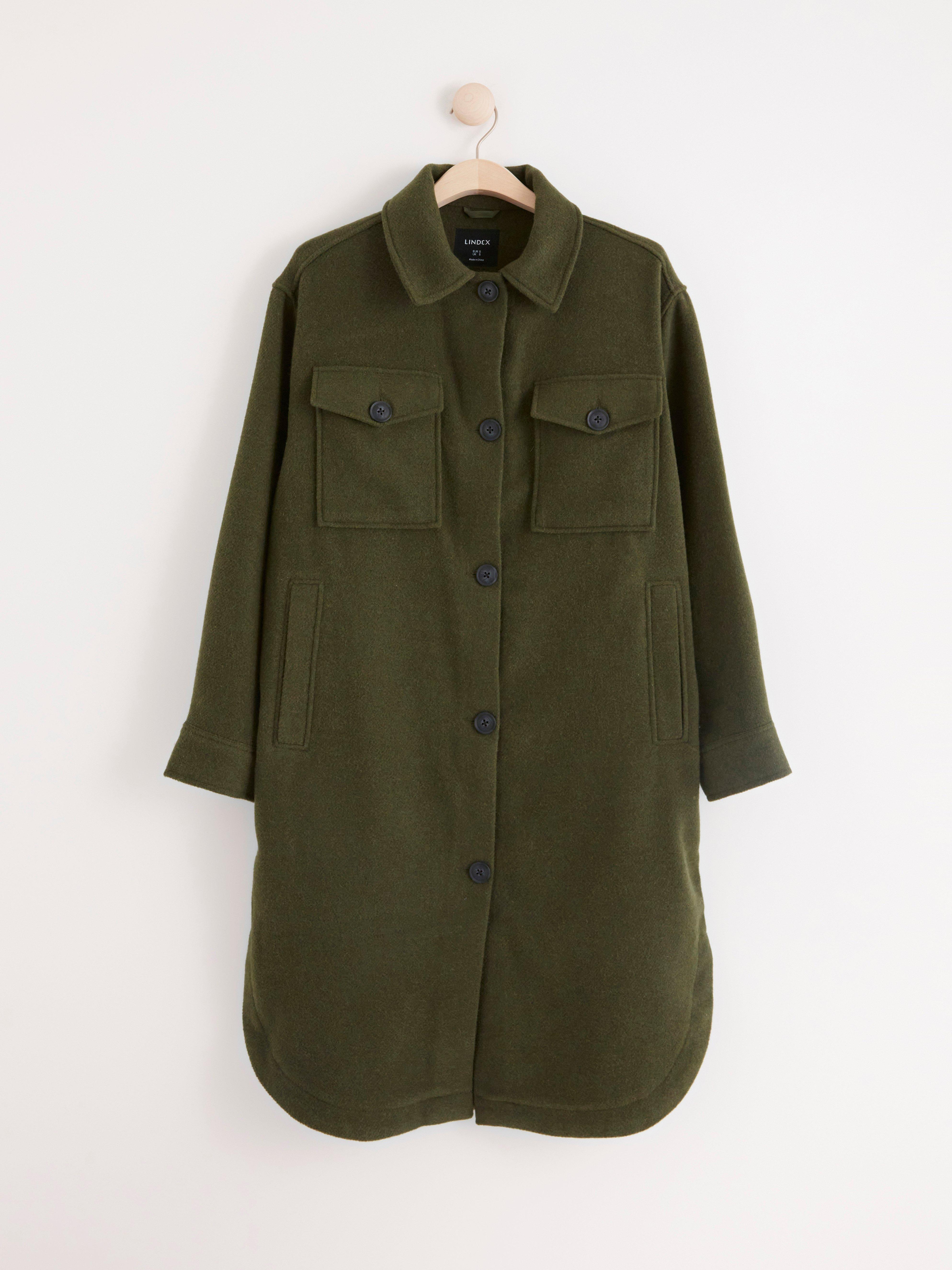 Coat - Womens Wear - Green
