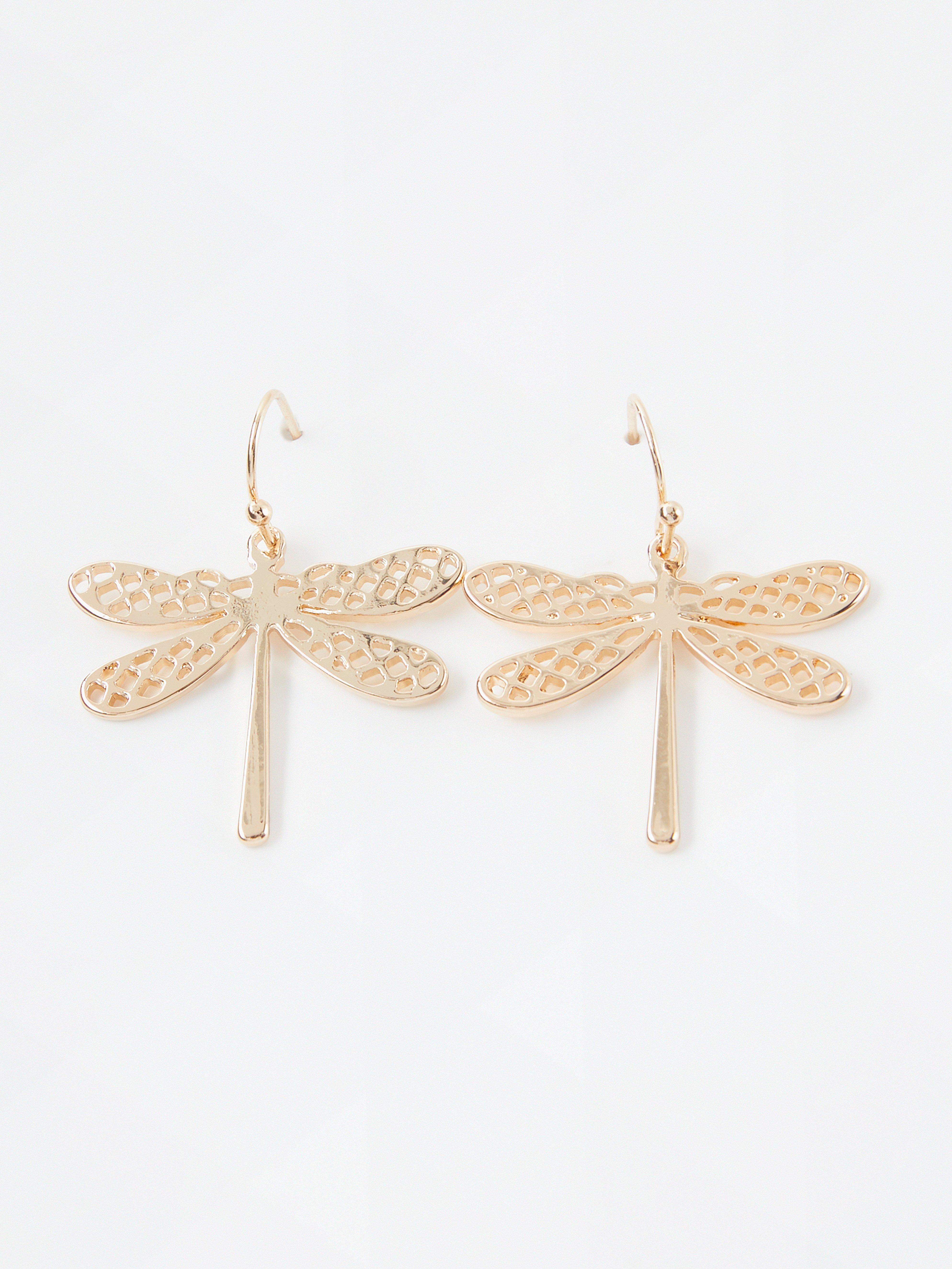 Örhängen - Dam - Gul