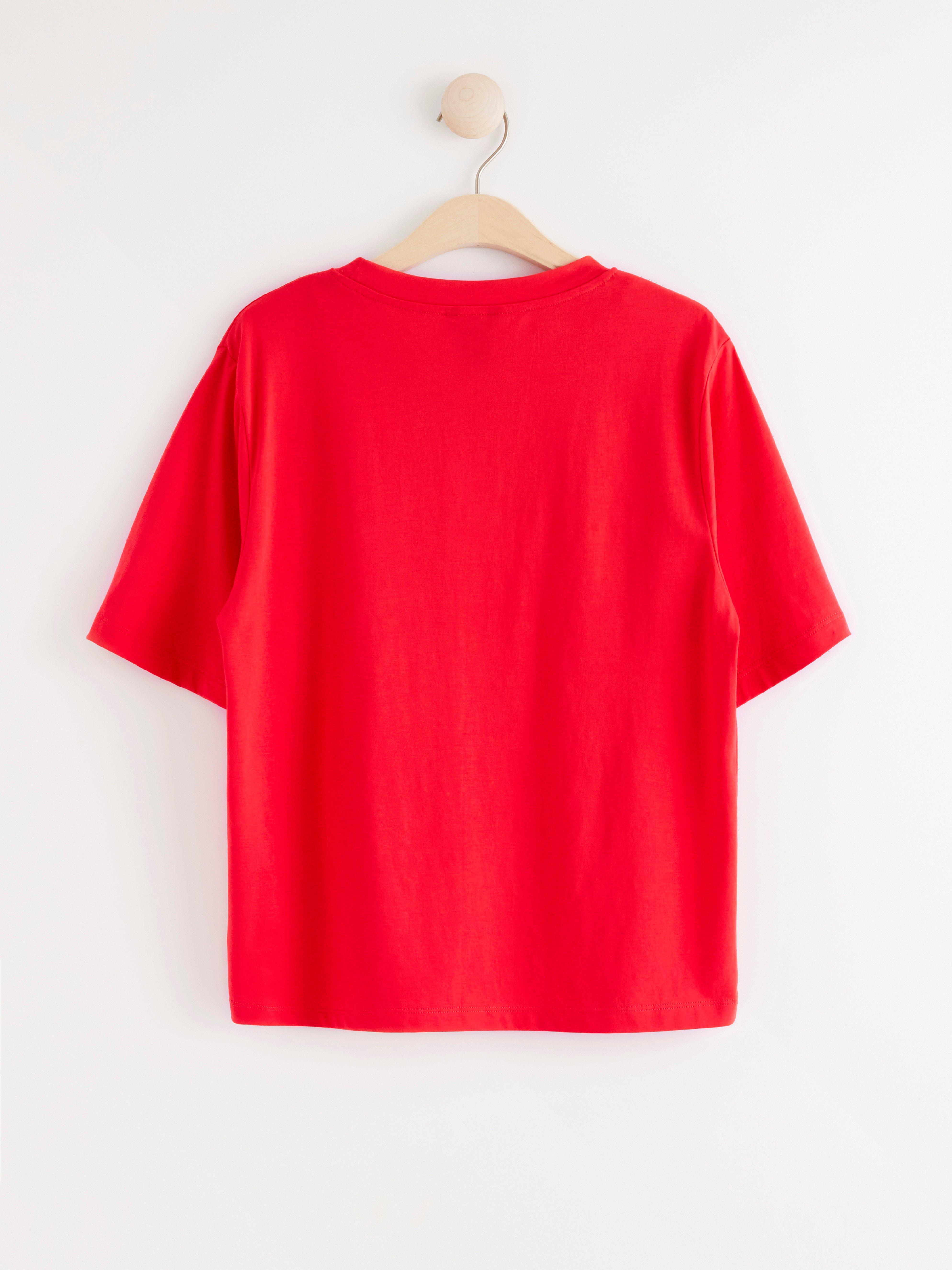 T-shirt - Womens Wear - Red