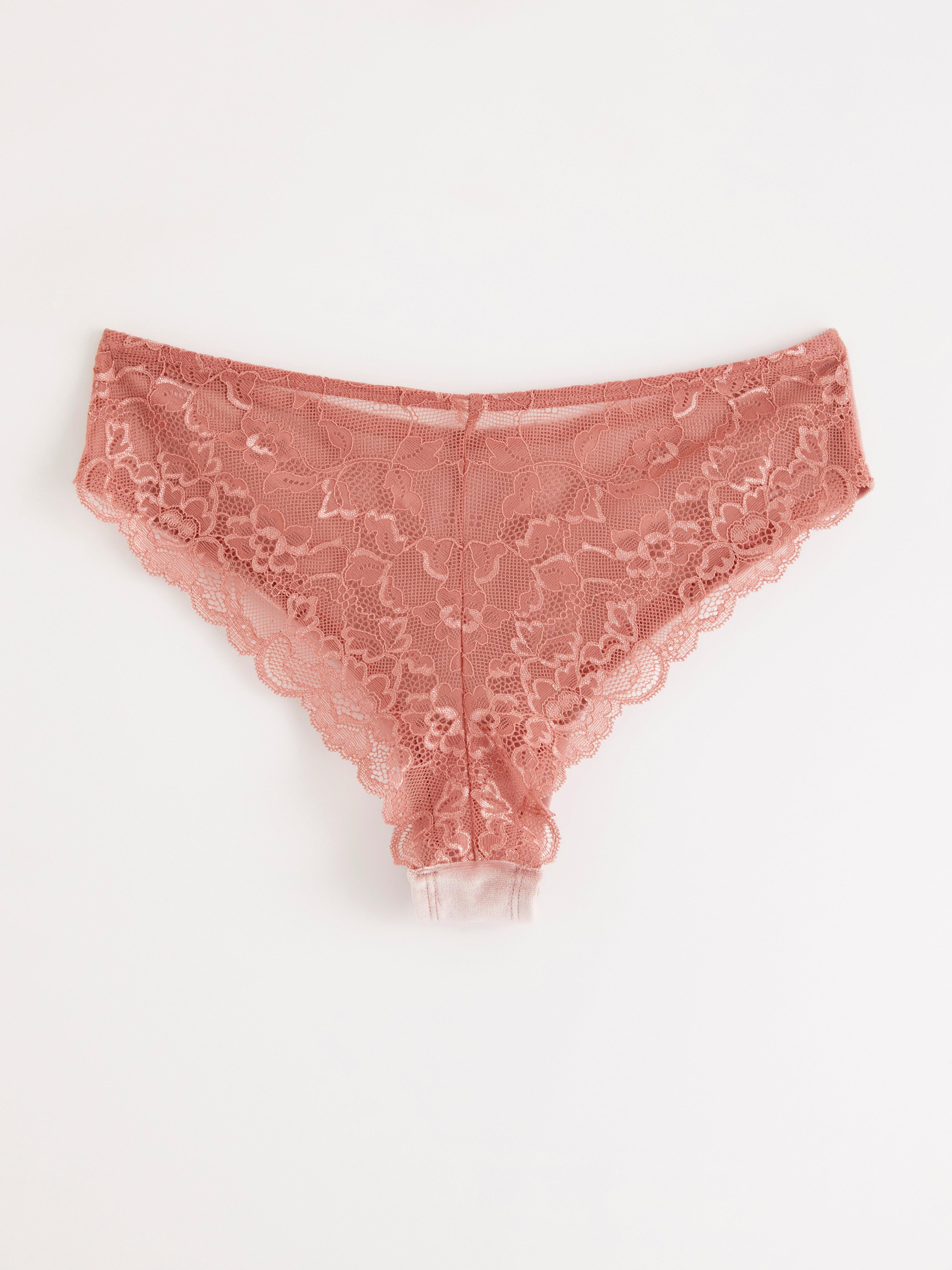 Brazilian låg - Underkläder - Rosa