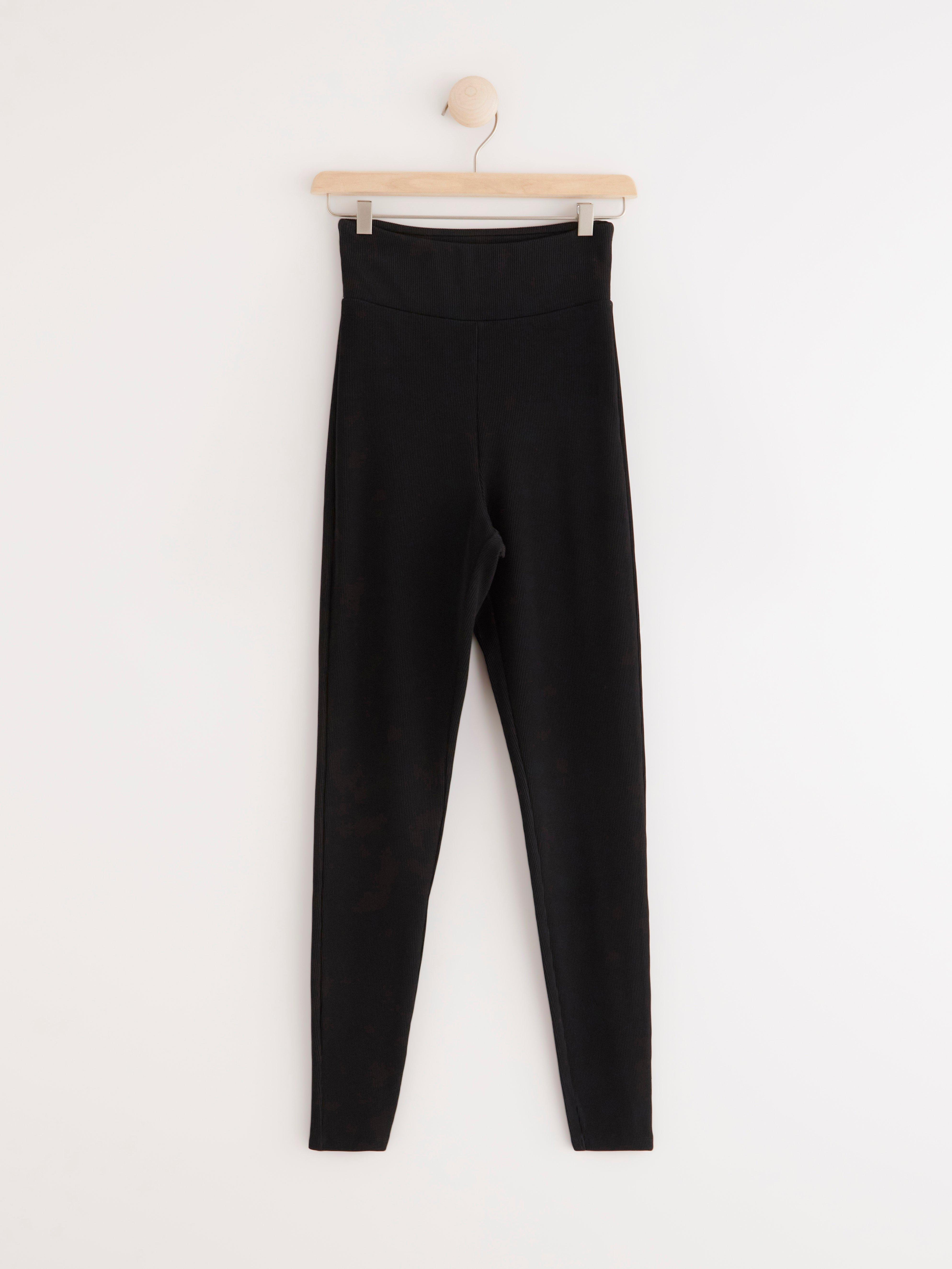 Leggings - Womens Wear - Black