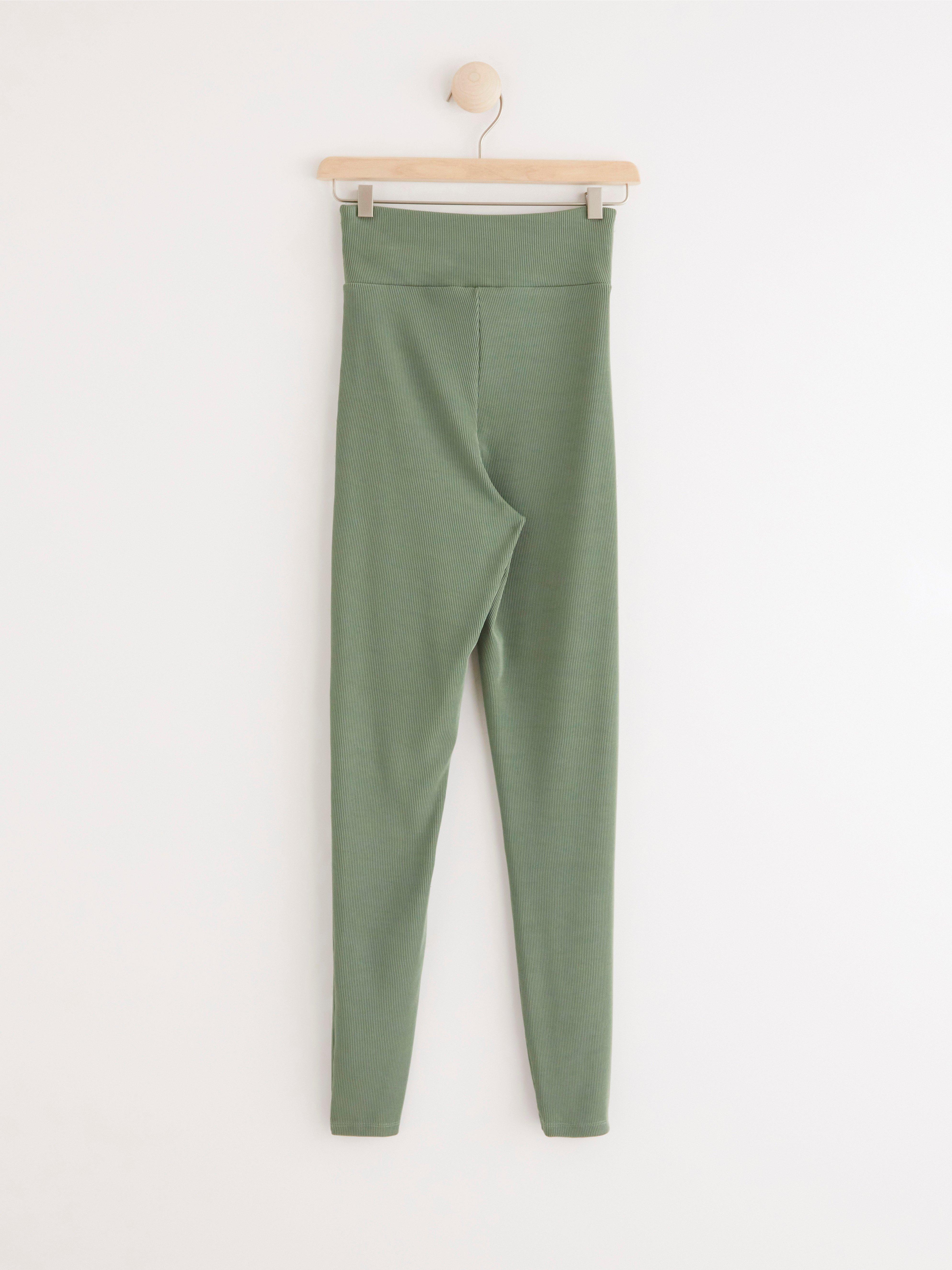 Leggings - Womens Wear - Green