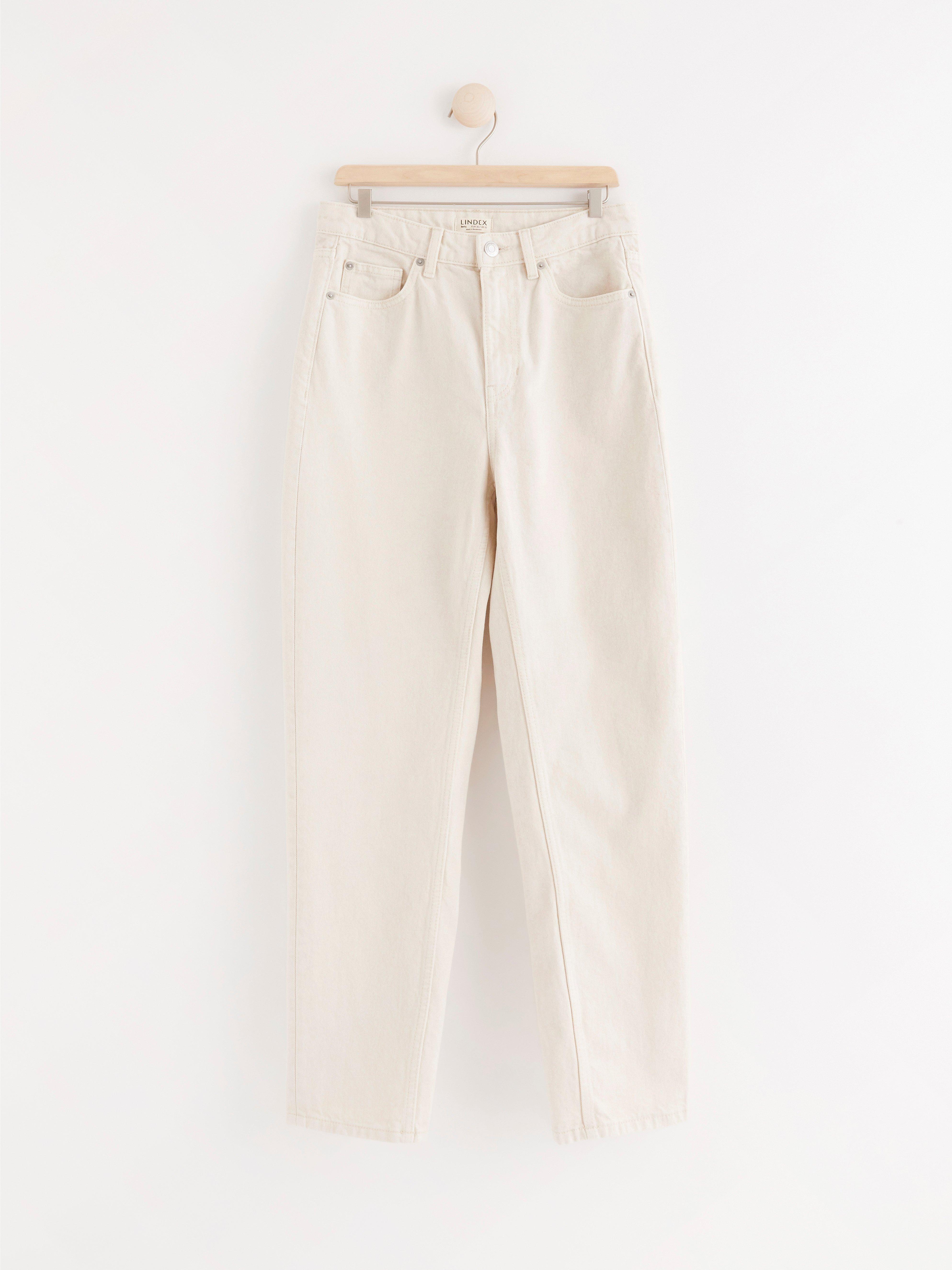 Farkut - Naiset - Beige