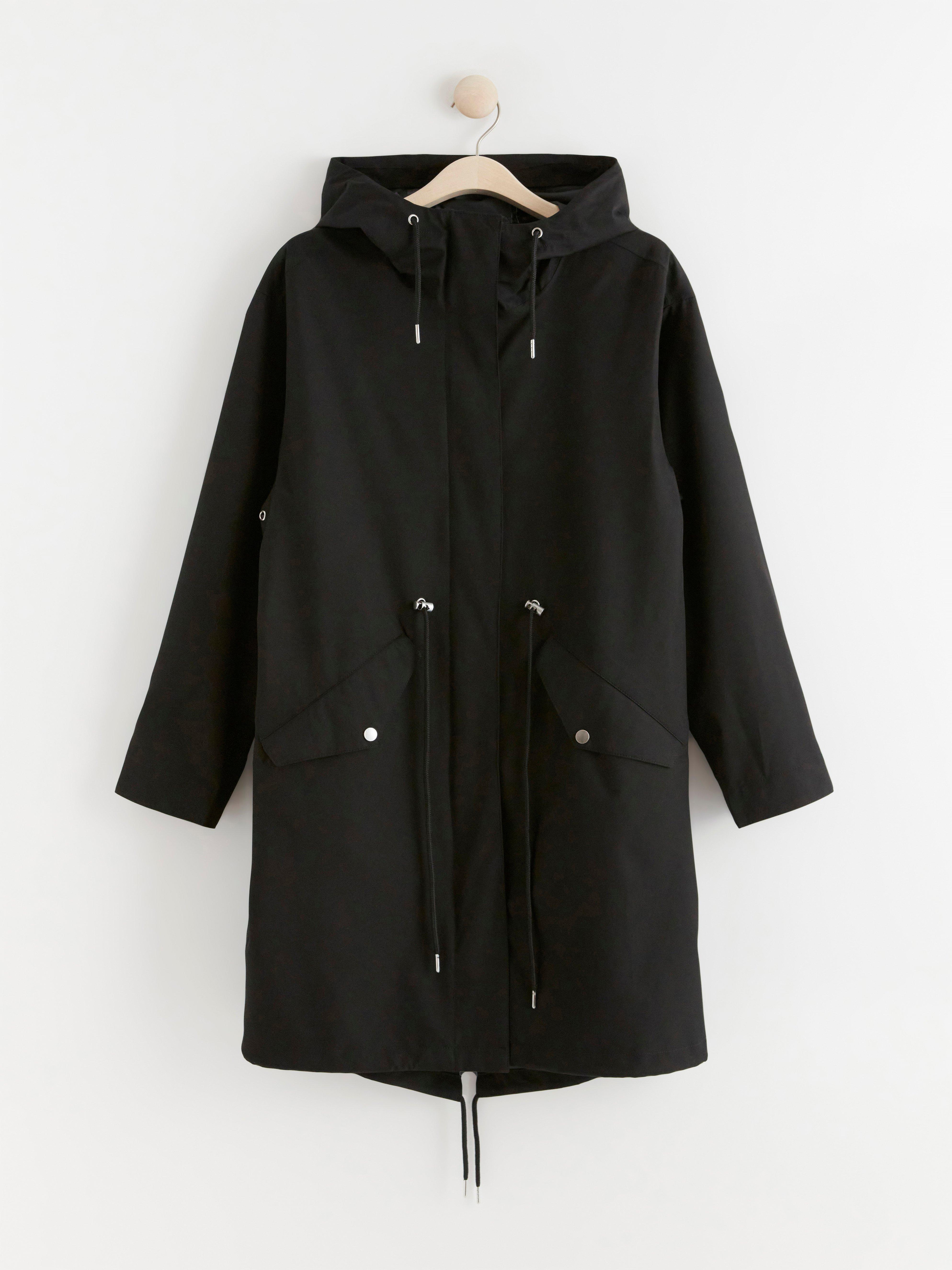 Rain Coat - Womens Wear - Black