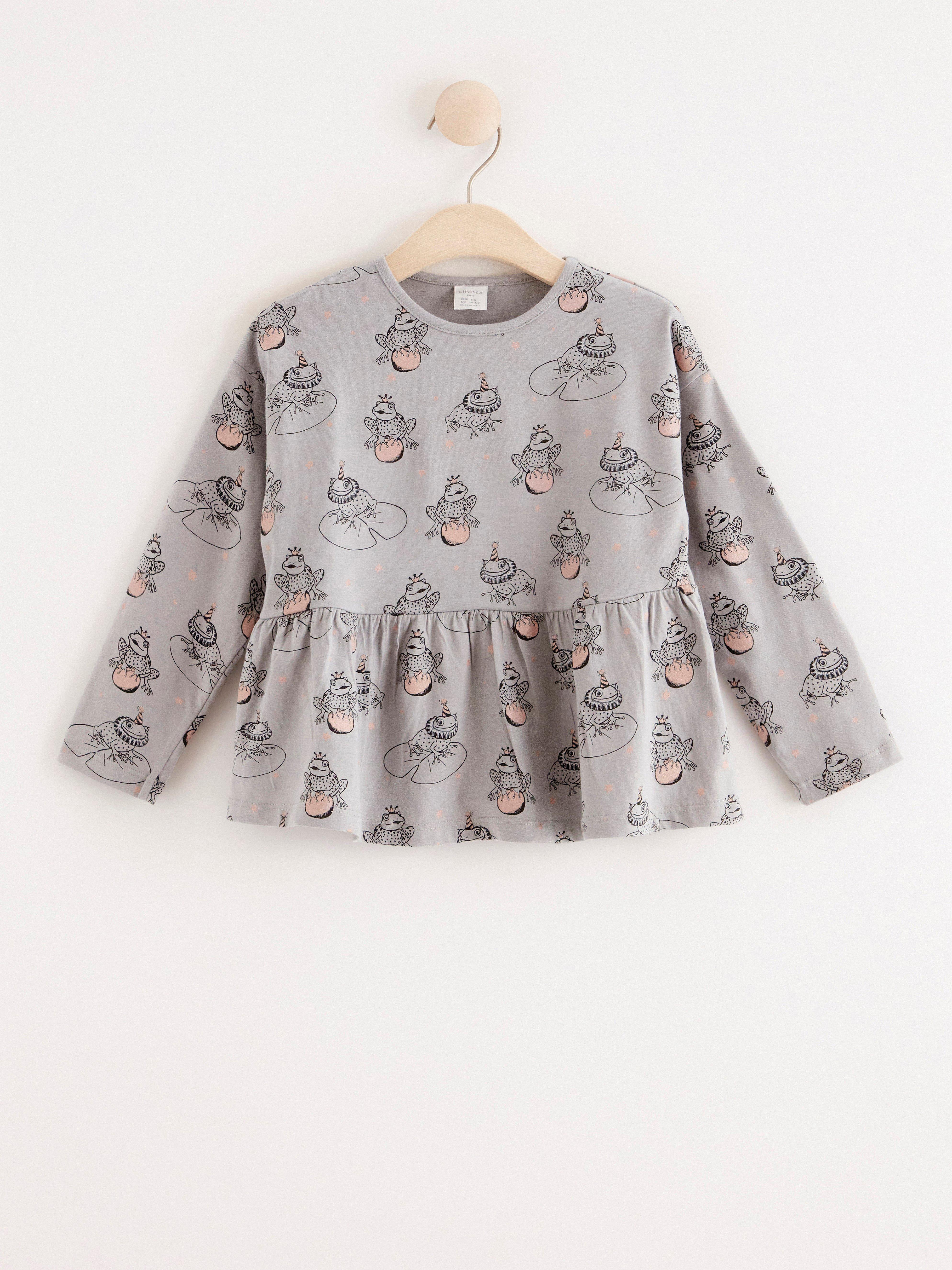 Top - Kids Wear - Grey