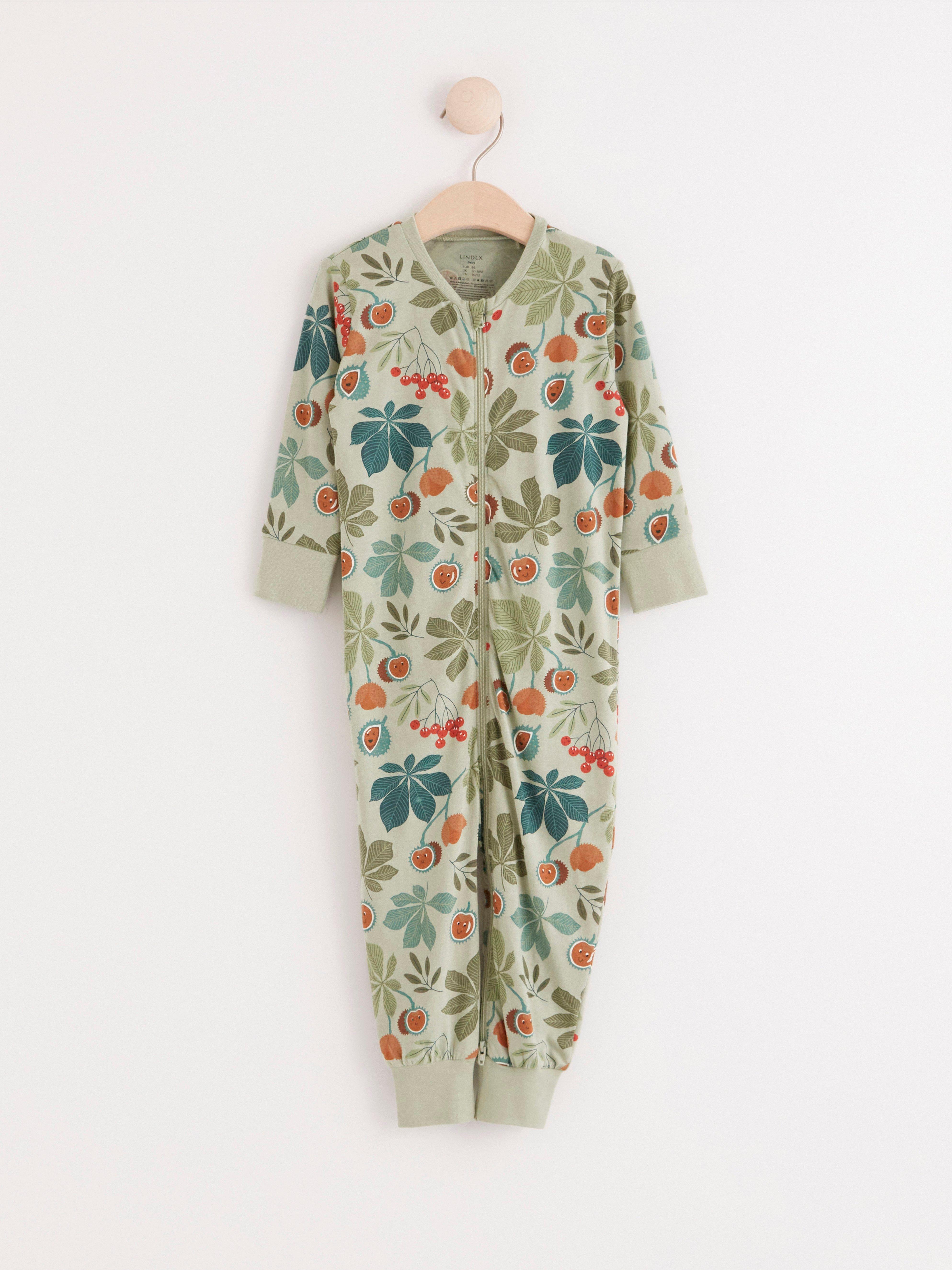 Pyjamas - Barn - Grön