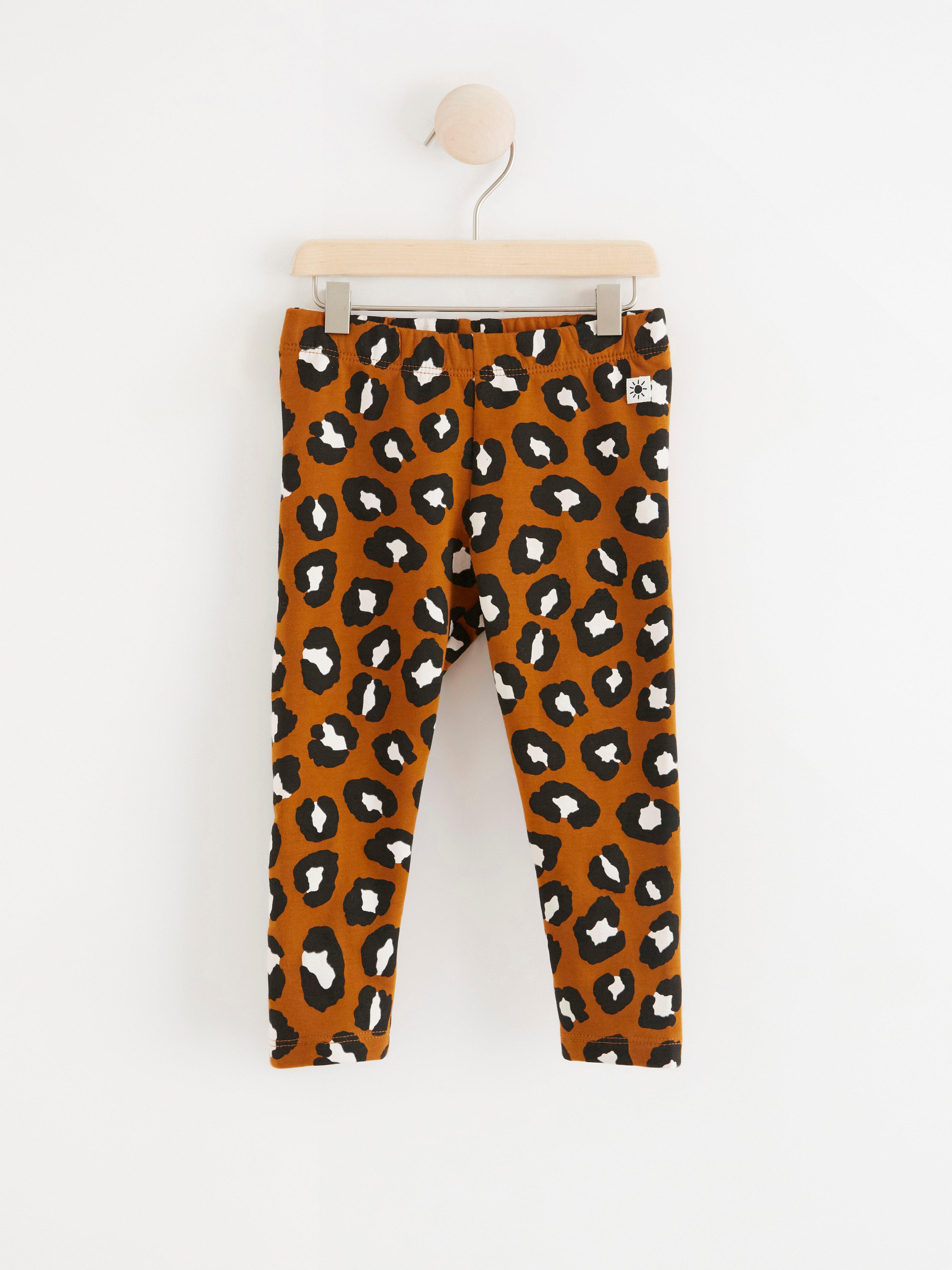 Leggings - Barn - Brun