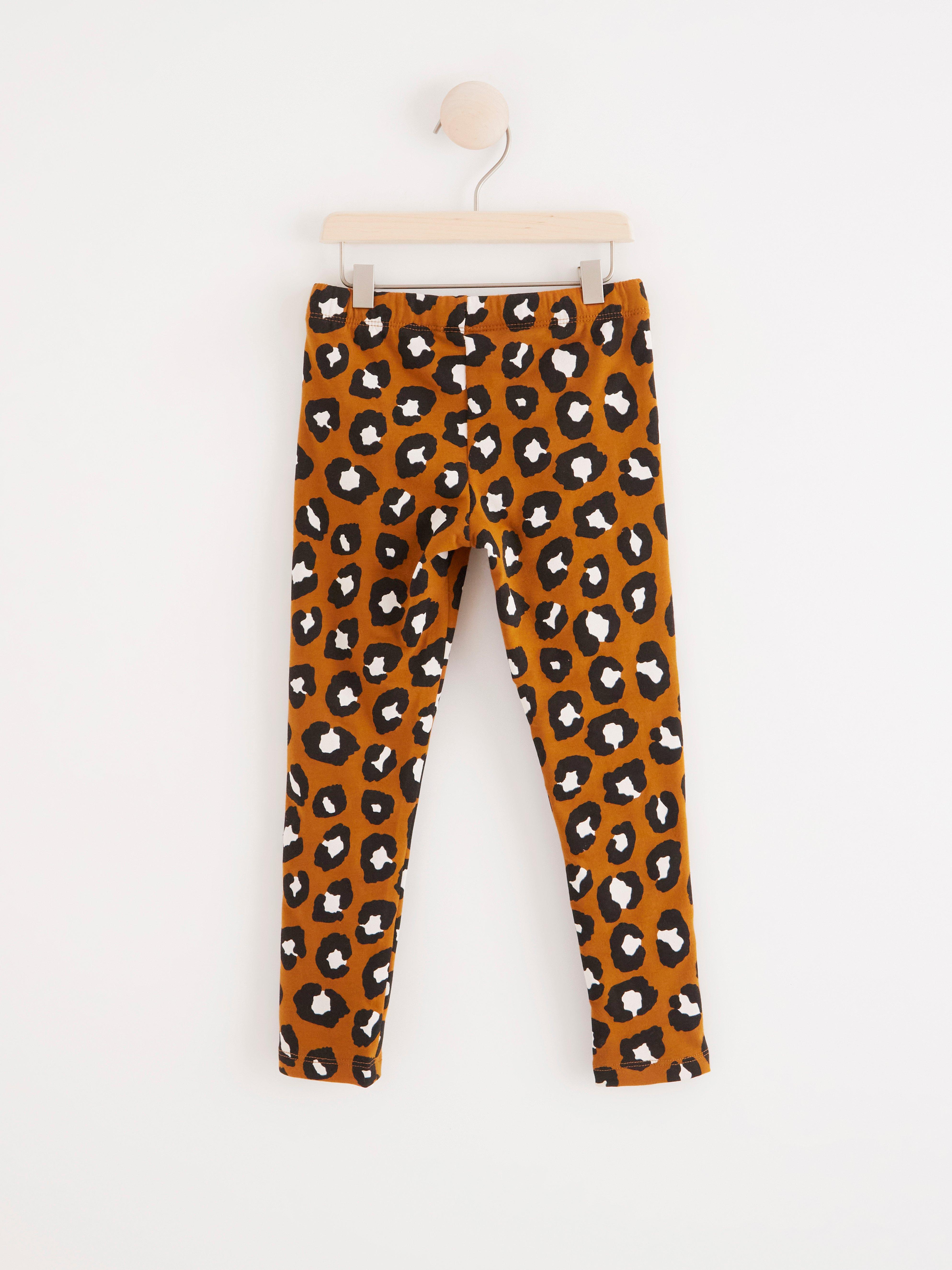 Leggings - Barn - Brun