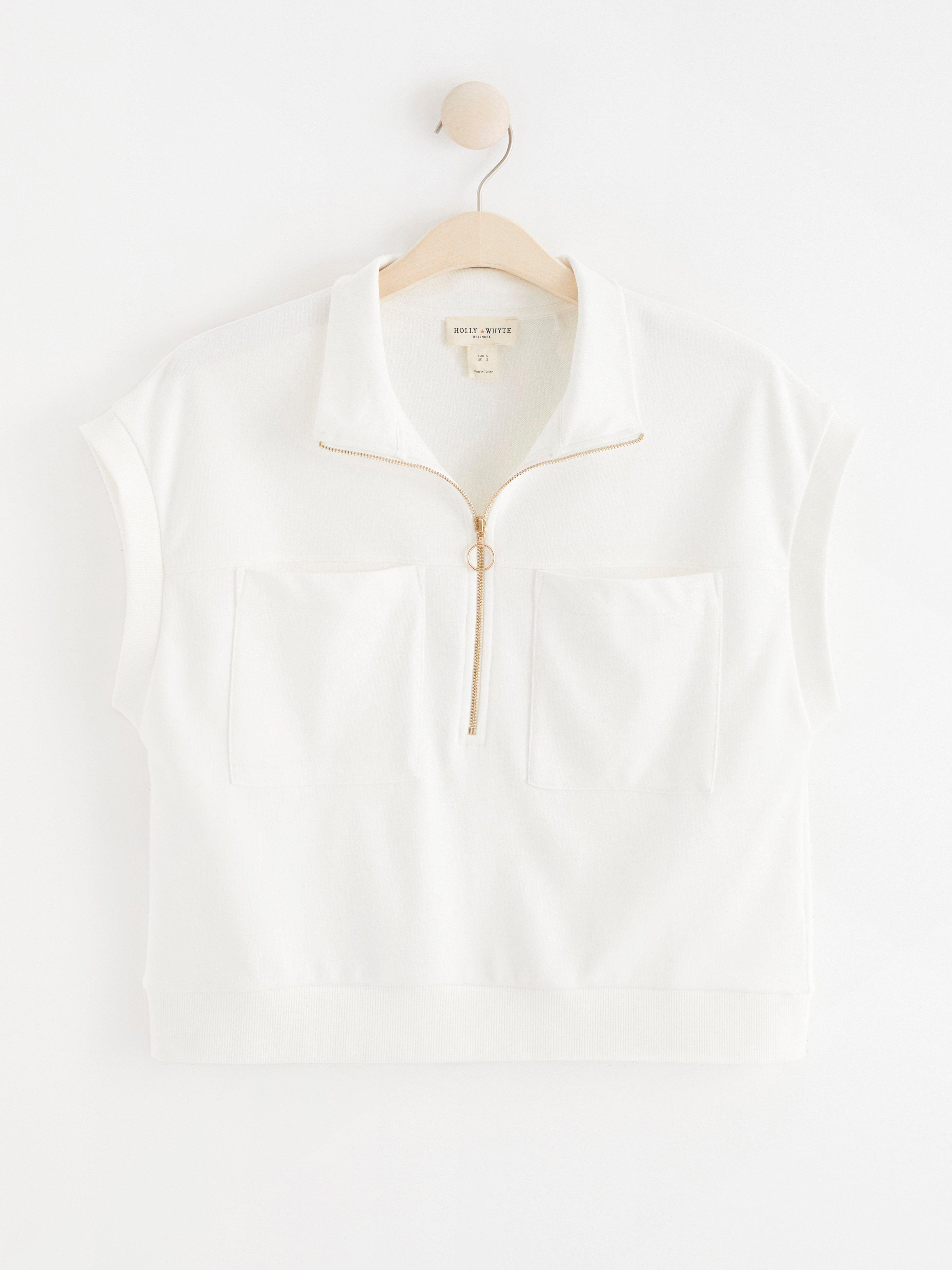Sweatshirt - Womens Wear - White
