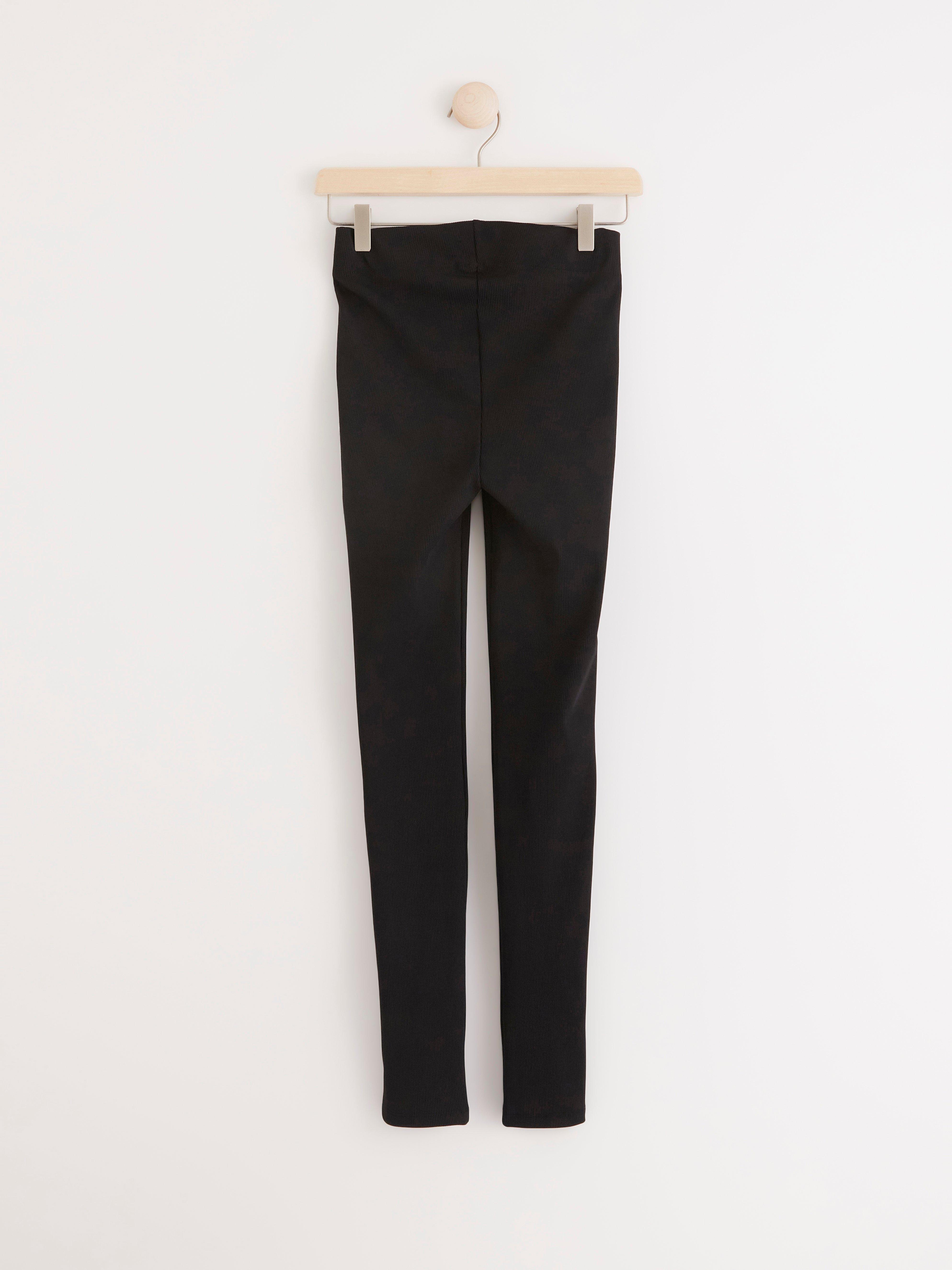 Leggings - Womens Wear - Black