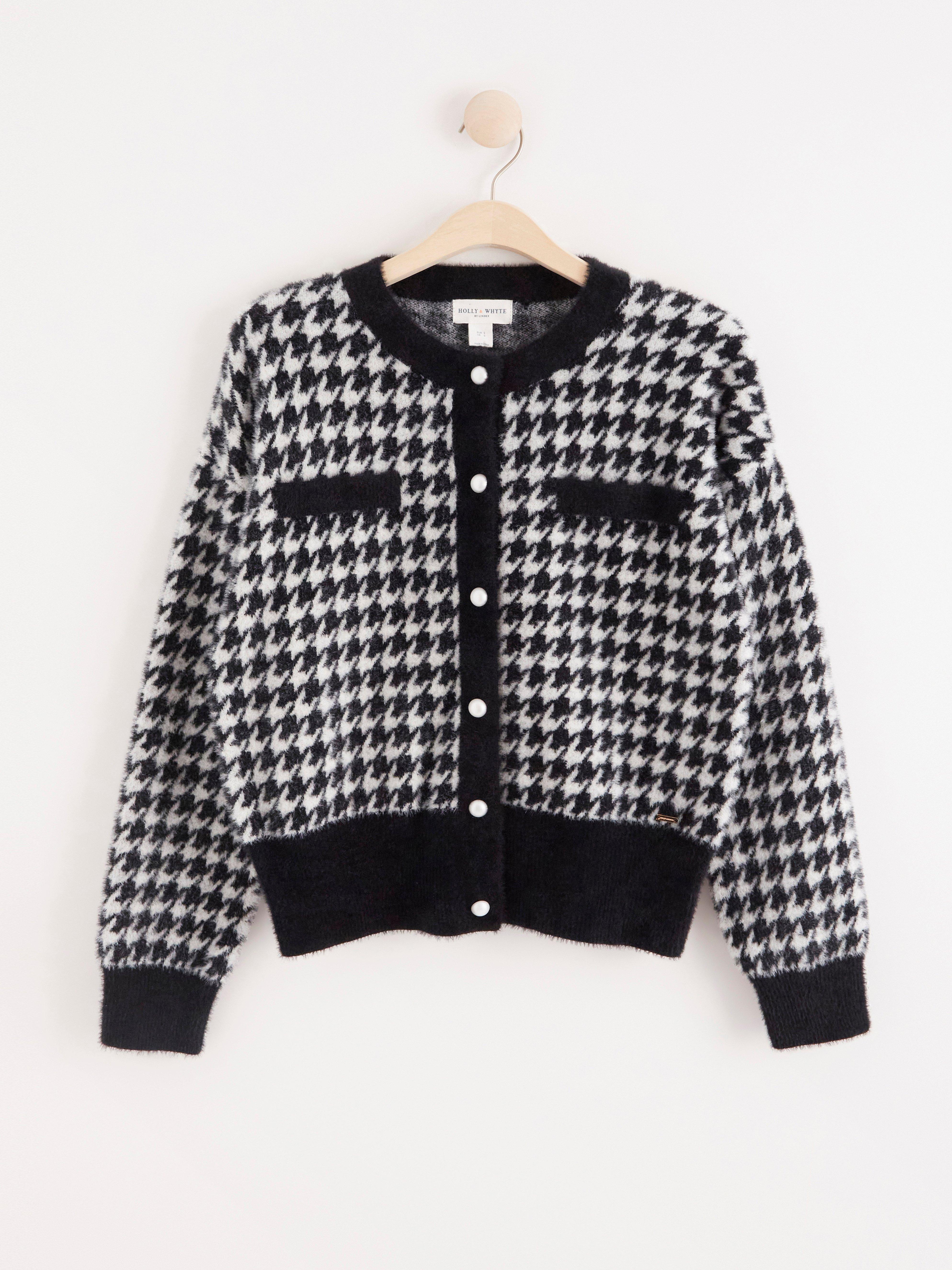 Cardigan - Dame - Svart