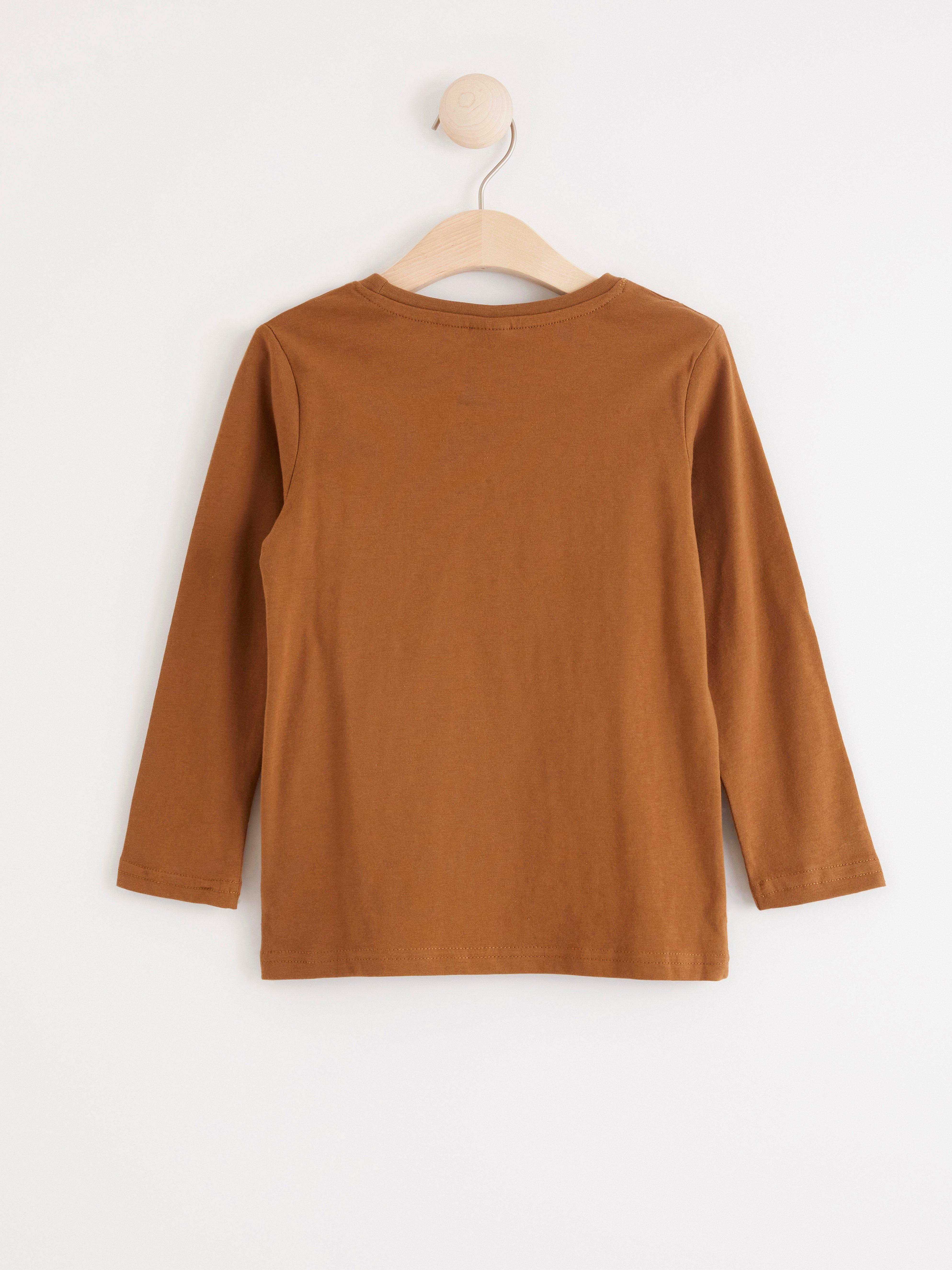 Top - Kids Wear - Brown