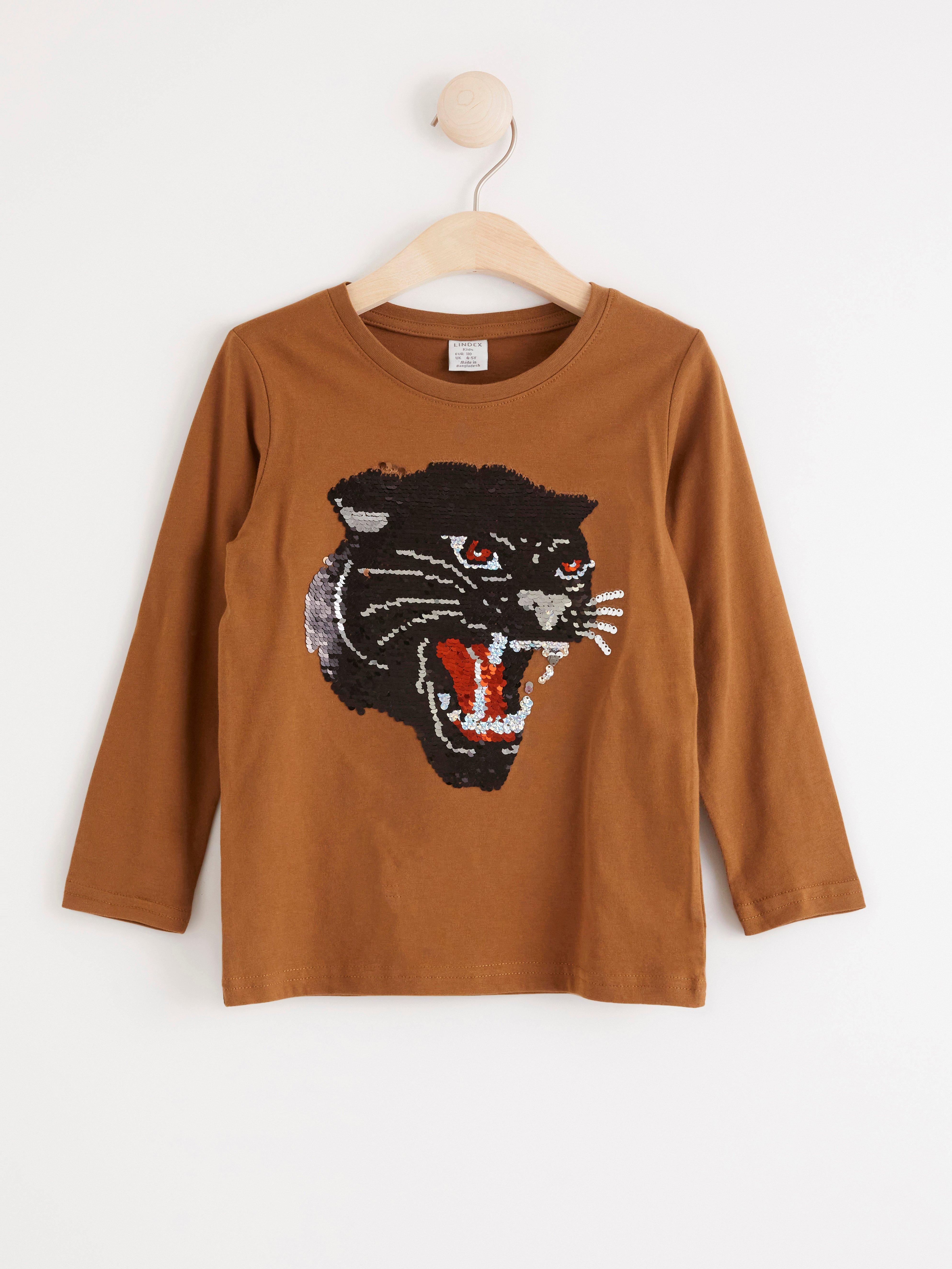 Top - Kids Wear - Brown