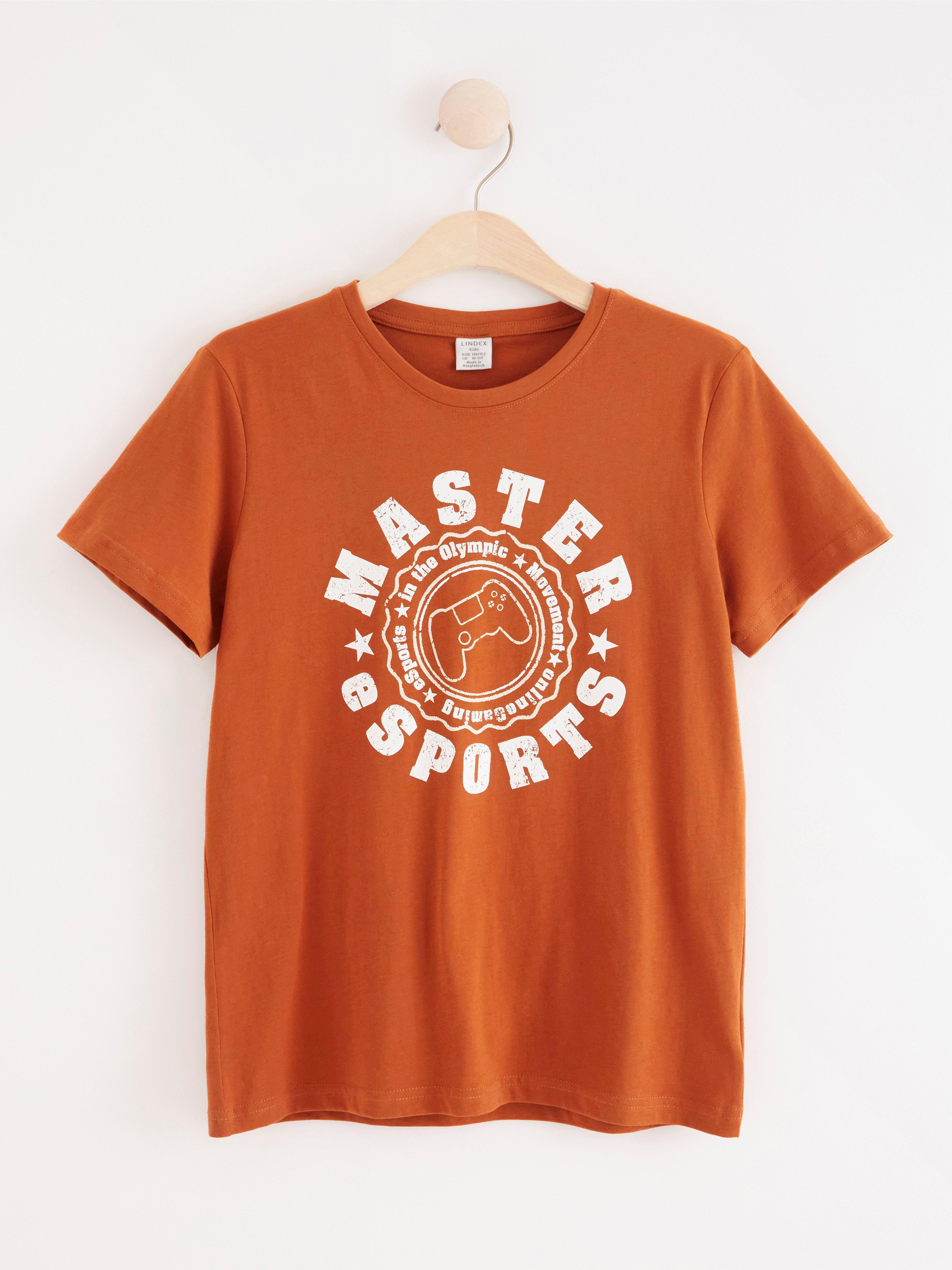 T-paita - Lapset - Oranssi