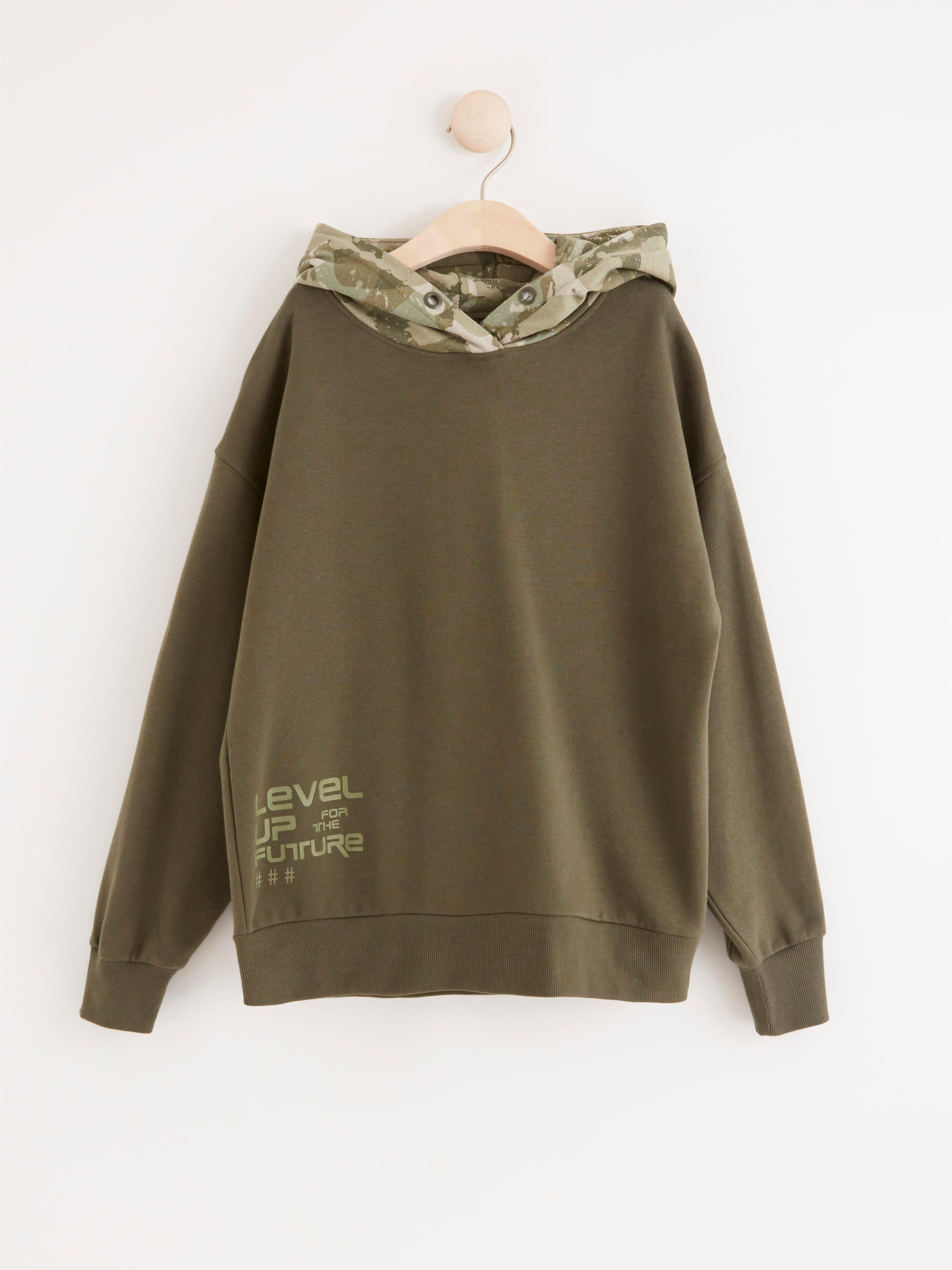 Hooded Sweatshirt - Kids Wear - Green