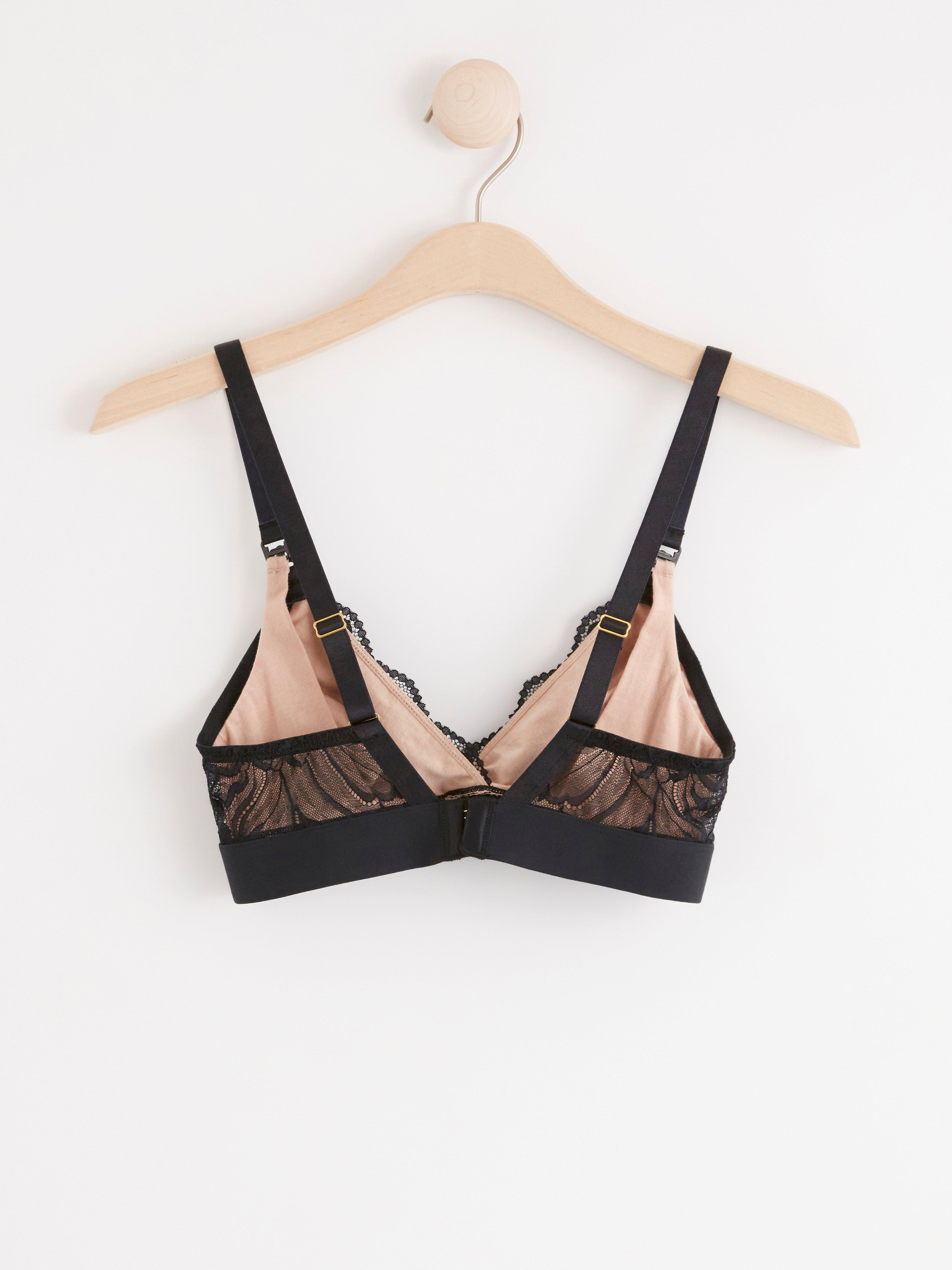 Rintaliivit ilman toppauksia (bralette) - Alusvaatteet - Musta