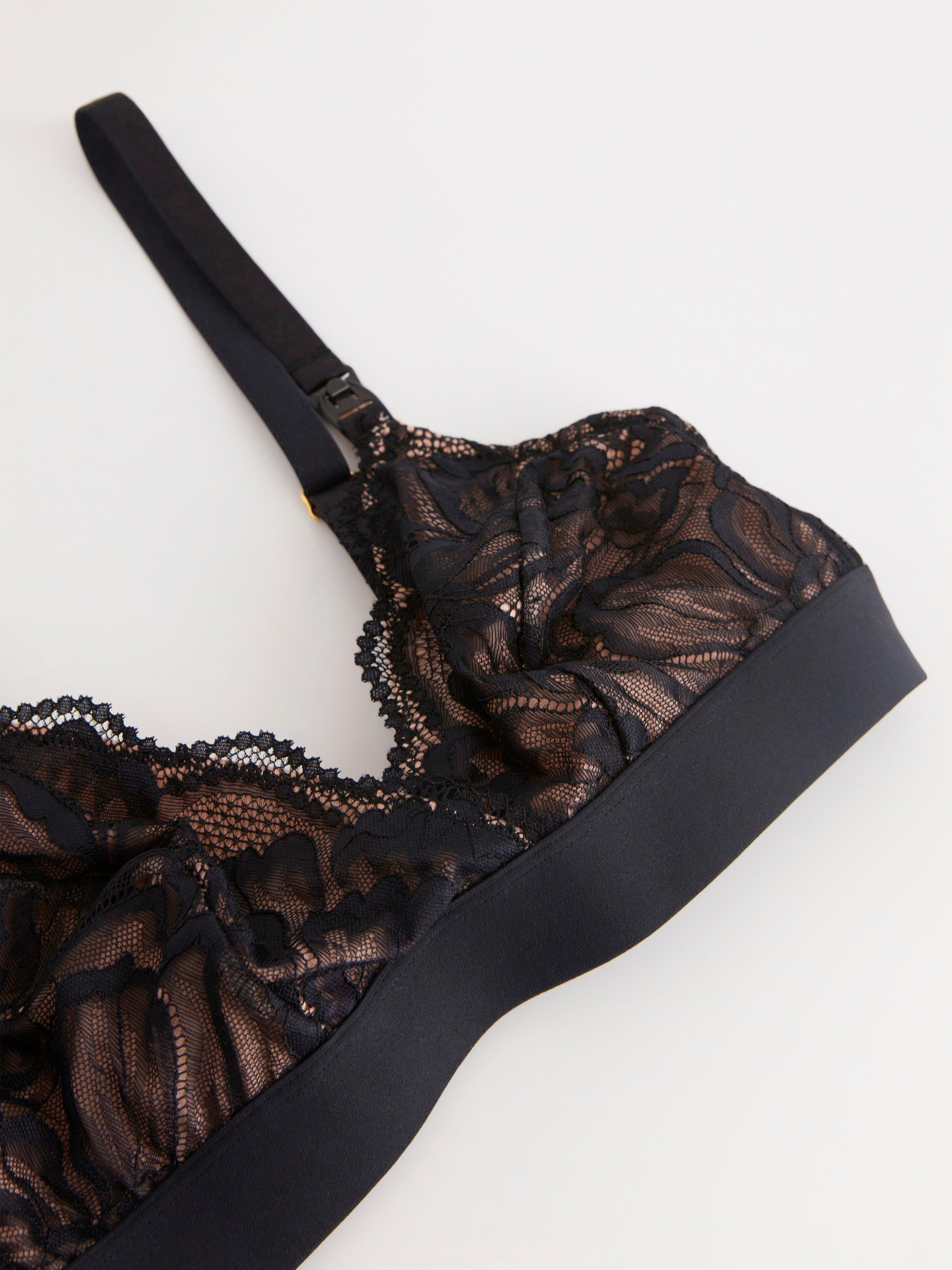 Bralette - Underkläder - Svart